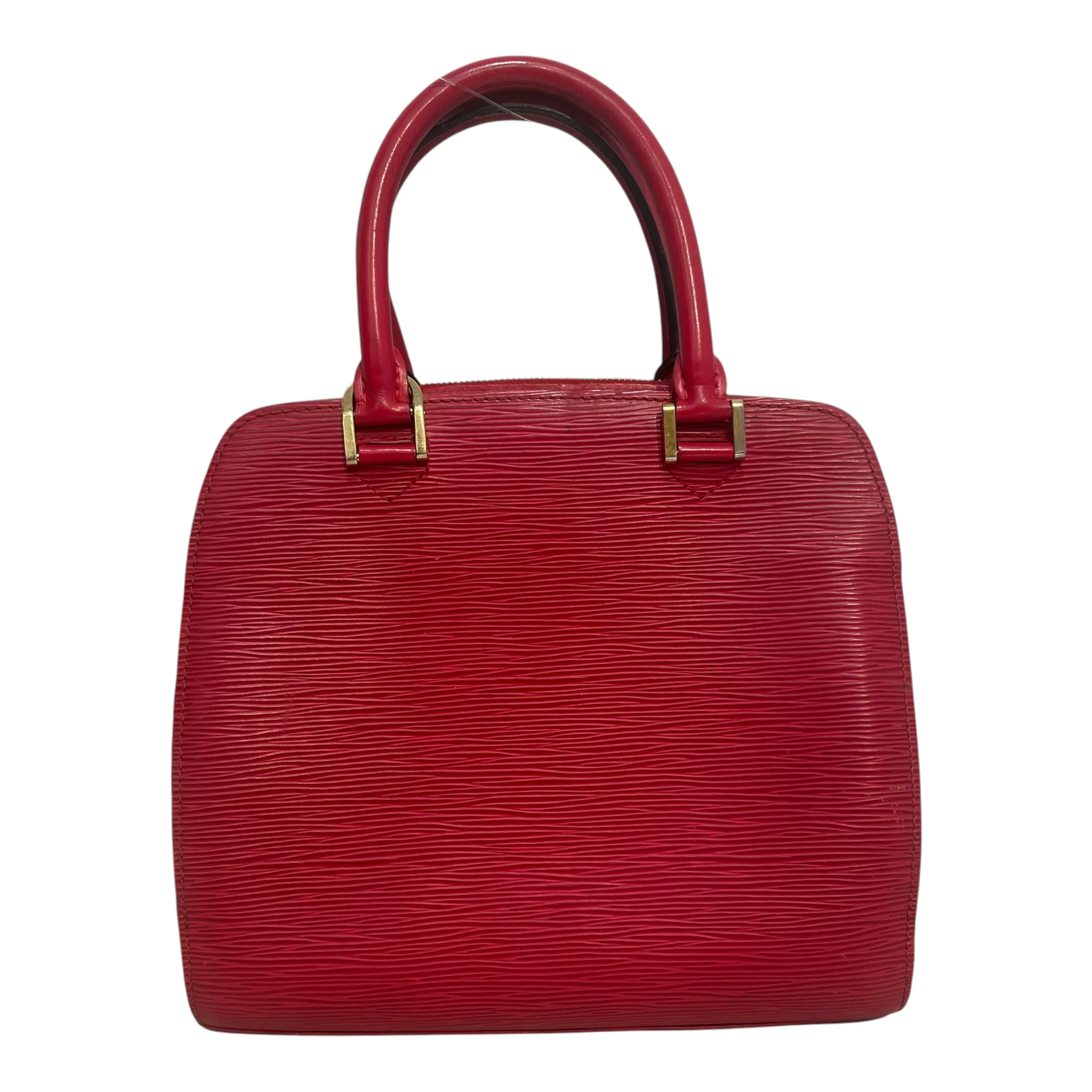 LOUIS VUITTON/Bag/Leather/RED/EPI Leather Hand Bag