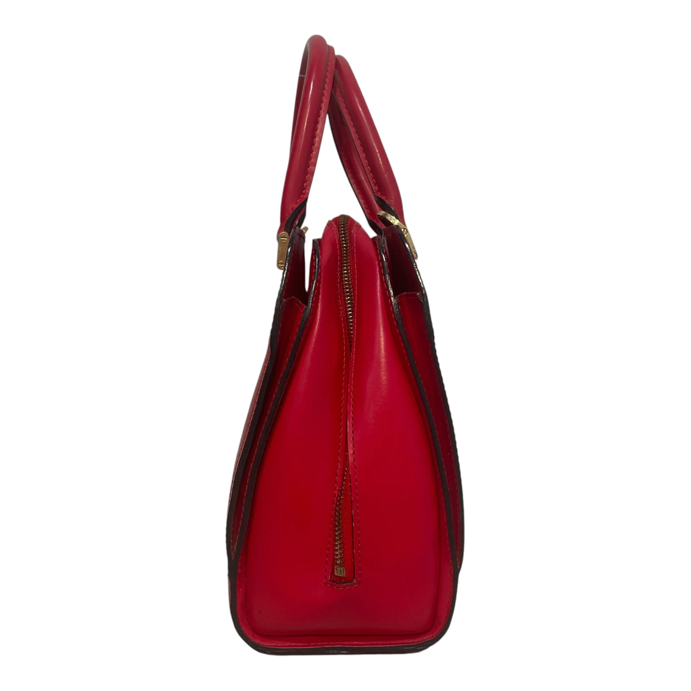 LOUIS VUITTON/Bag/Leather/RED/EPI Leather Hand Bag