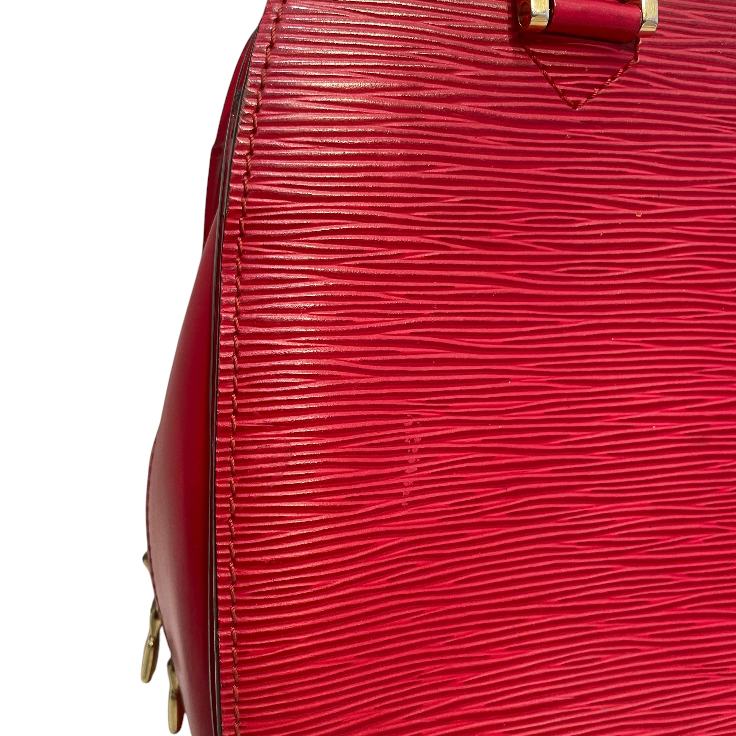 LOUIS VUITTON/Bag/Leather/RED/EPI Leather Hand Bag
