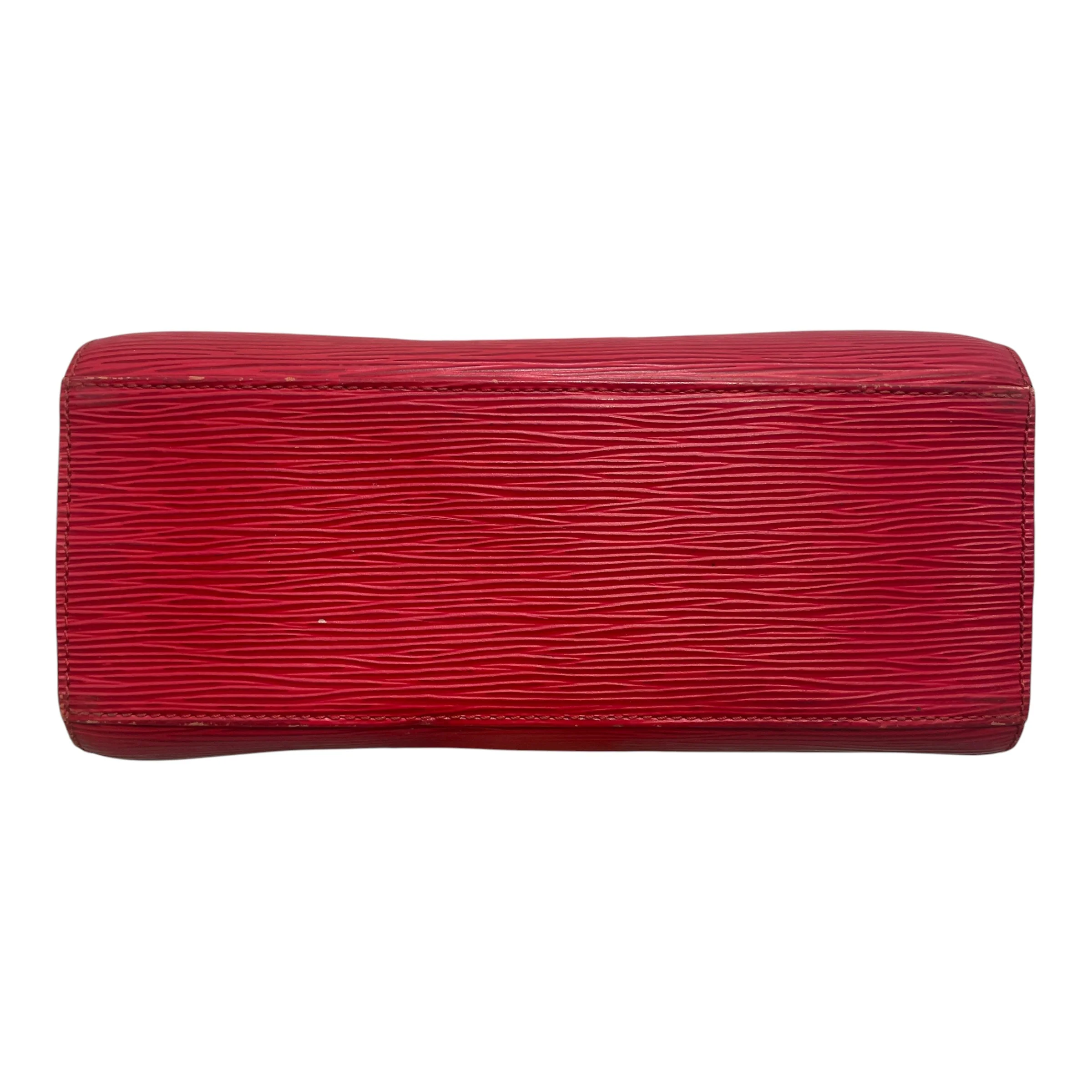 LOUIS VUITTON/Bag/Leather/RED/EPI Leather Hand Bag