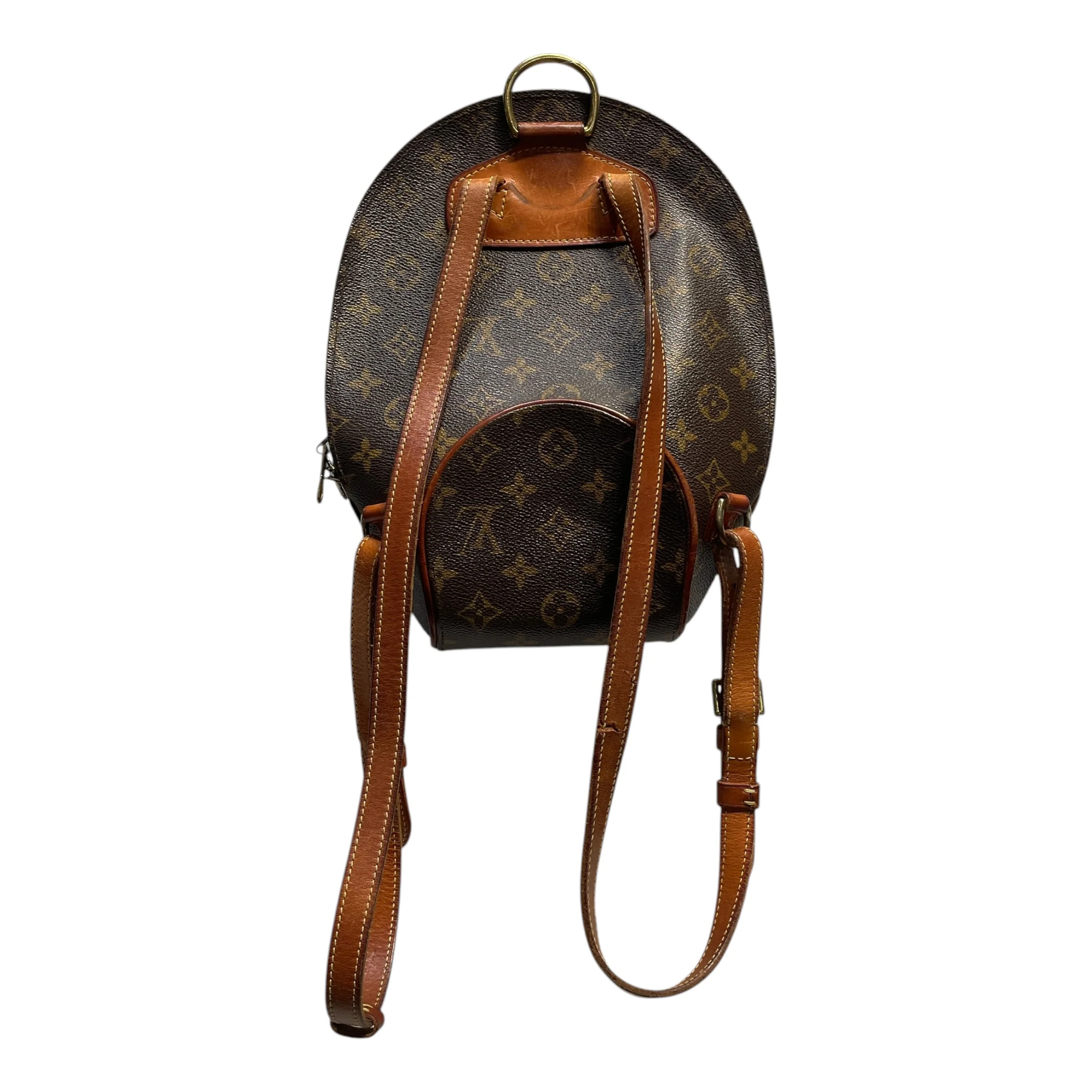 LOUIS VUITTON/Backpack/Monogram/Leather/BRW/Ellipse Sac