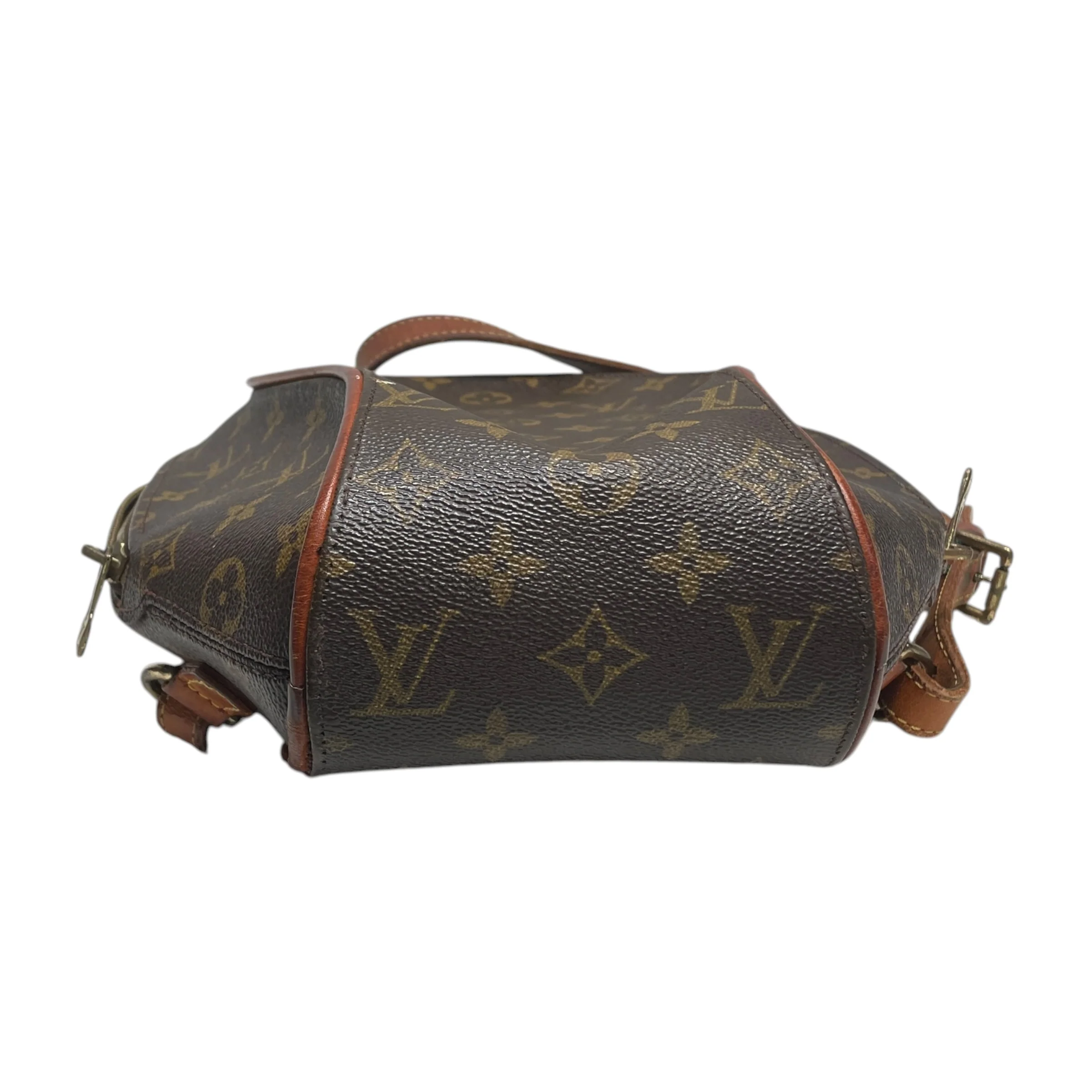 LOUIS VUITTON/Backpack/Monogram/Leather/BRW/Ellipse Sac