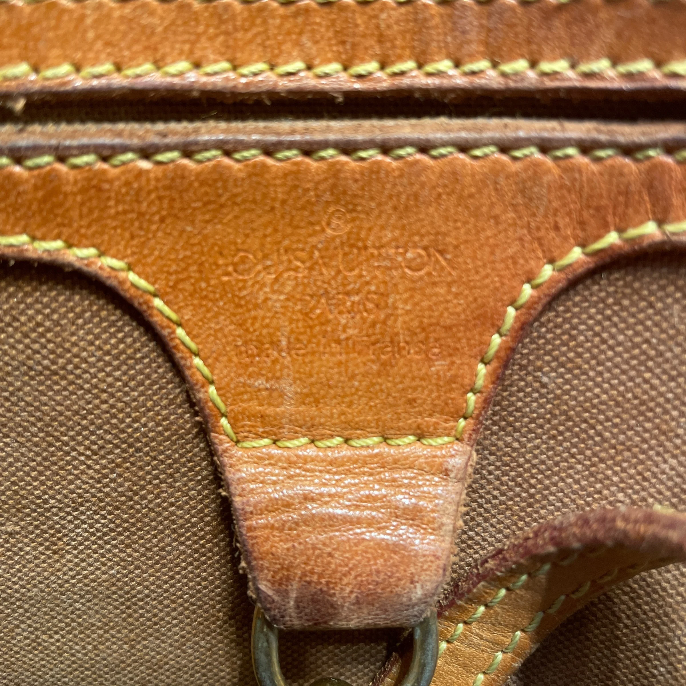 LOUIS VUITTON/Backpack/Monogram/Leather/BRW/Ellipse Sac