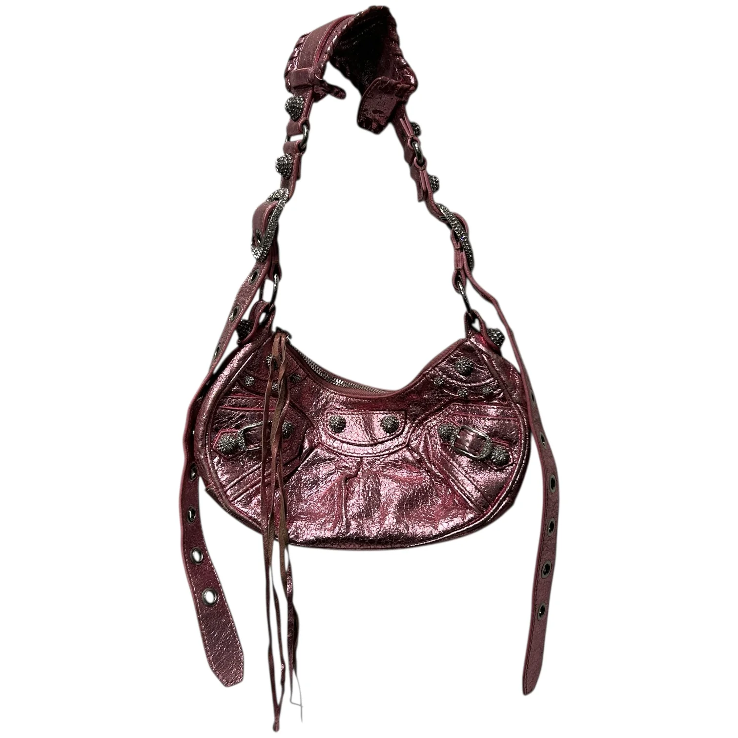 BALENCIAGA/Hand Bag/PNK/Le Cagole Mini Pink Hand Bag