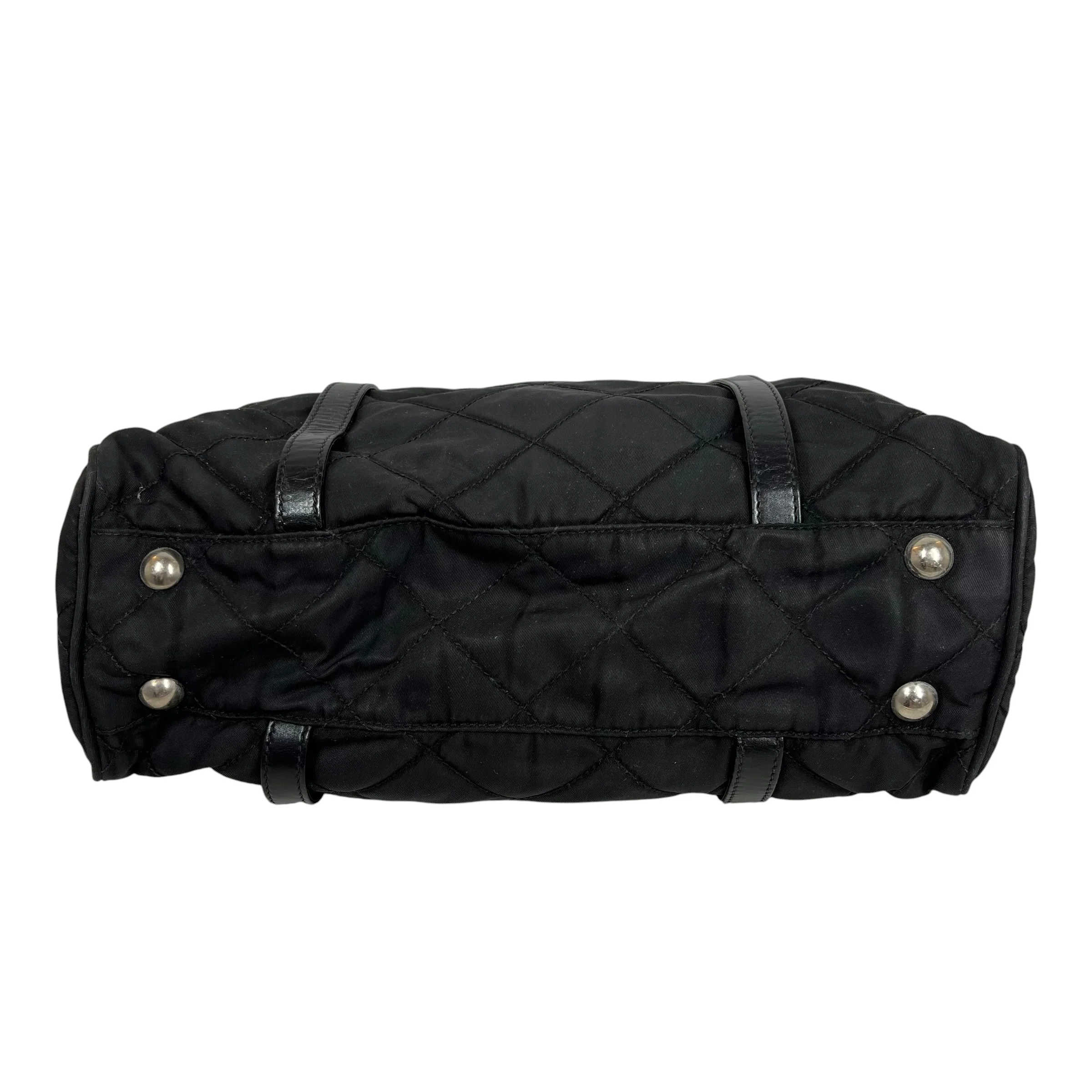 PRADA/Hand Bag/Nylon/BLK/catena