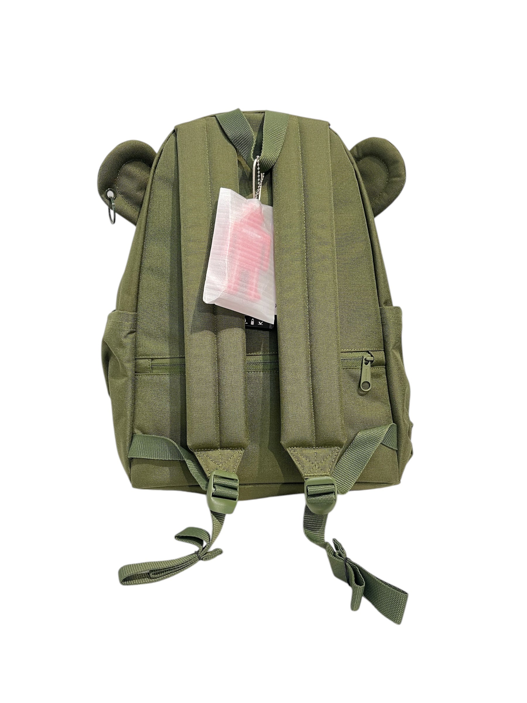 Walter Van Beirendonck/EASTPAK/Backpack/Cotton/GRN/MONSTER FACE EASTPAK COLLAB