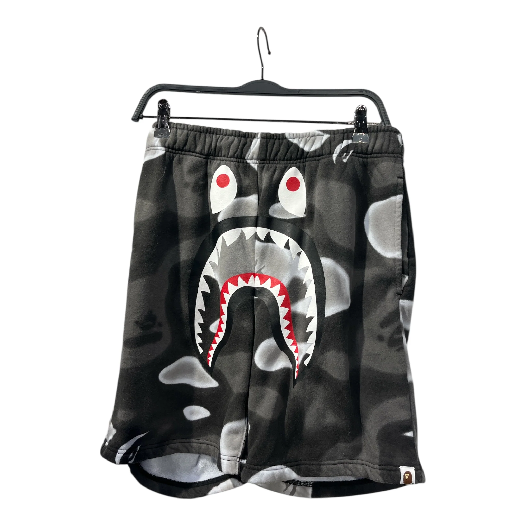 A BATHING APE/Shorts/M/Cotton/GRY/Camouflage/