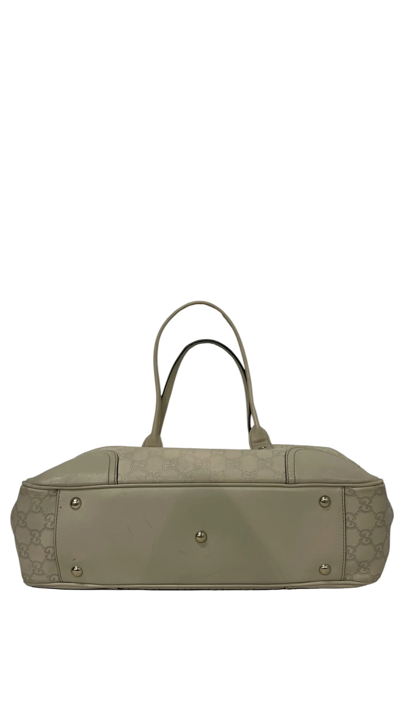 GUCCI/Tote Bag/Leather/CRM/princy guccissima
