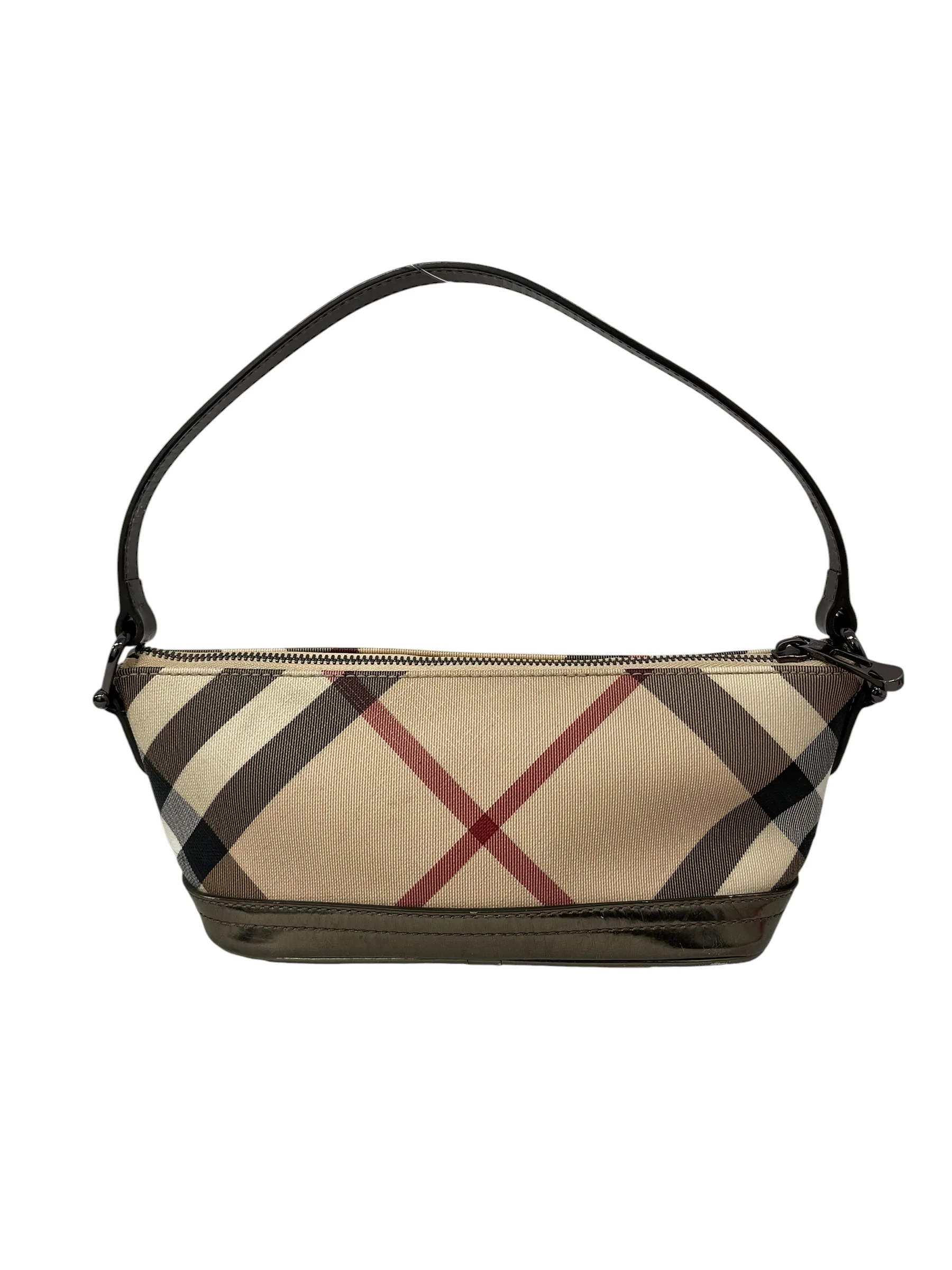 BURBERRY/Hand Bag/Plaid/BEG/NOVA CHECK POCHETTE