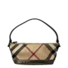 BURBERRY/Hand Bag/Plaid/BEG/NOVA CHECK POCHETTE