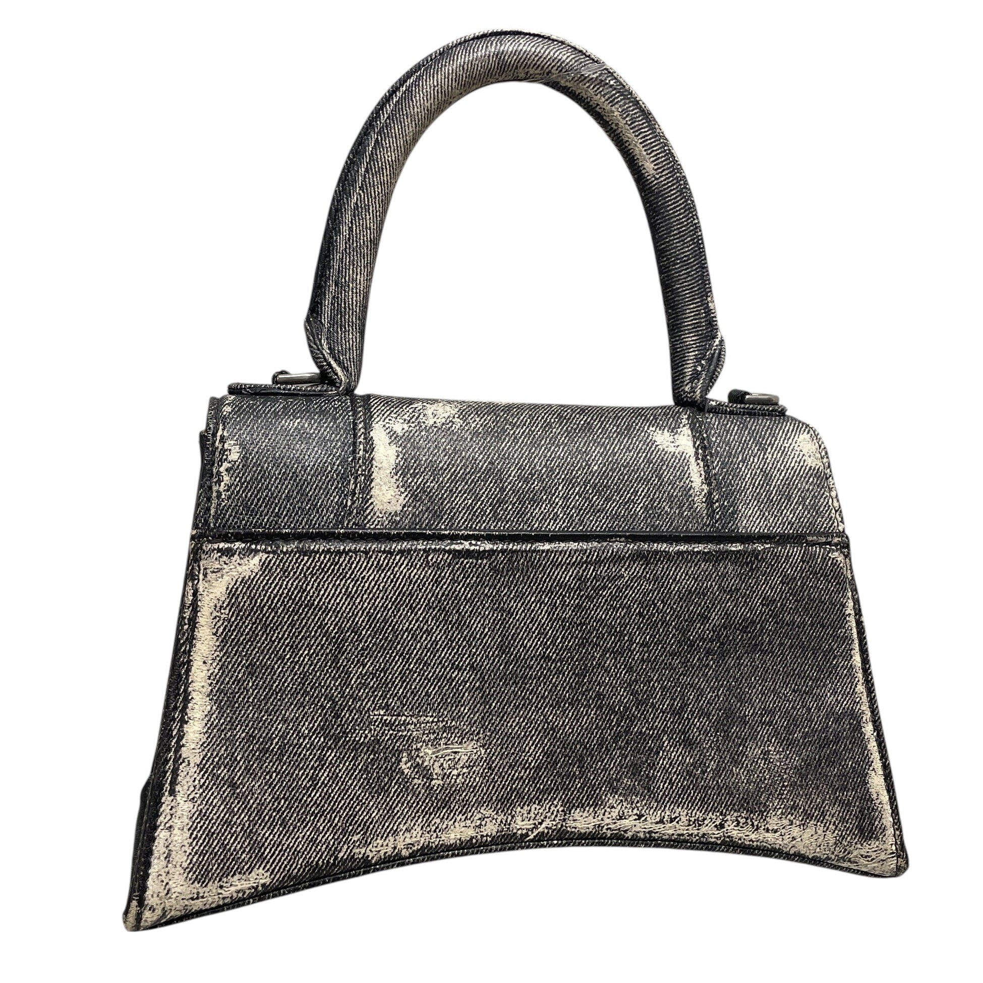 BALENCIAGA/Hand Bag/All Over Print/Leather/GRY/denim printed,k688m2v