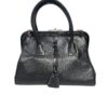 PRADA/Bag/Leather/BLK/DOCTOR BAG MADRASCERNIERA