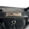 PRADA/Bag/Leather/BLK/DOCTOR BAG MADRASCERNIERA