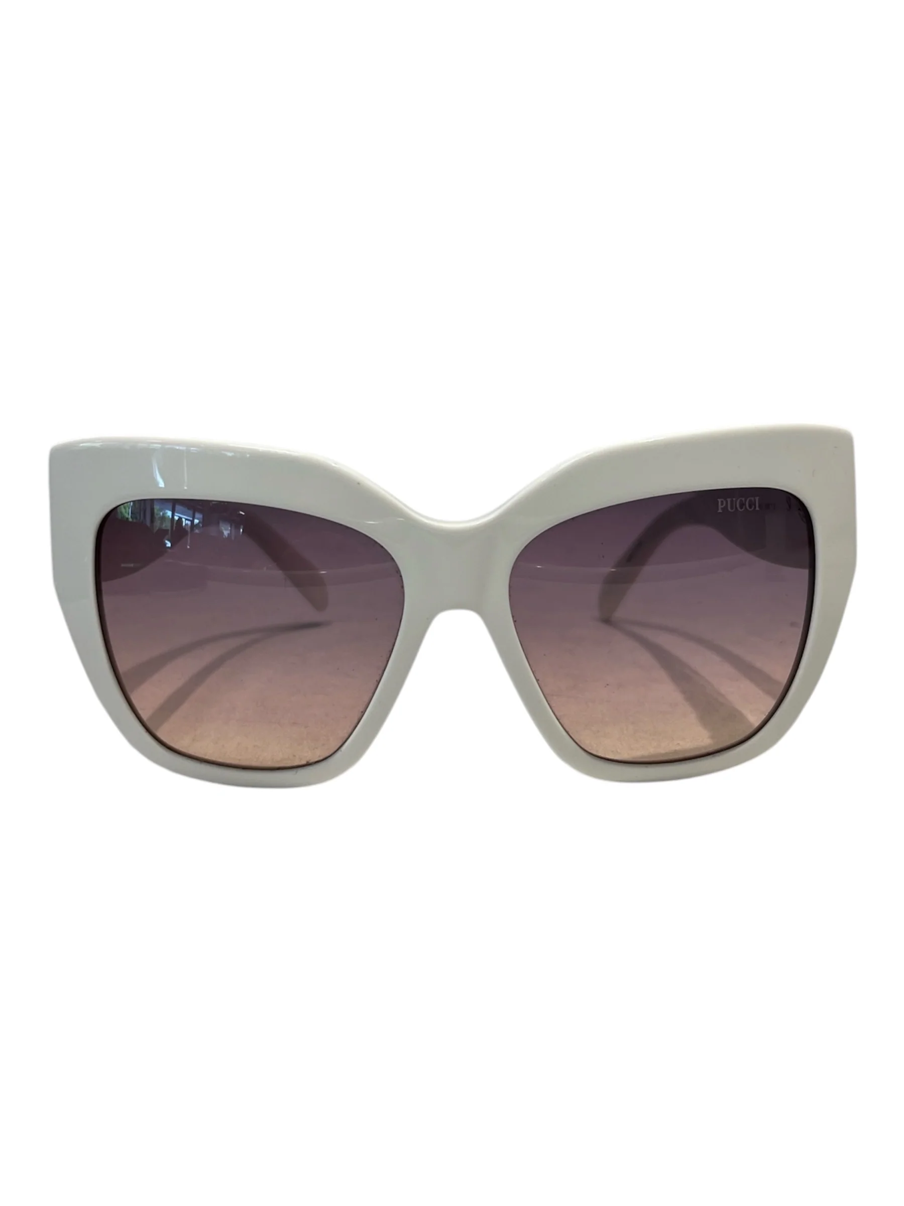 EMILIO PUCCI/Sunglasses/Plastic/WHT/EP0172