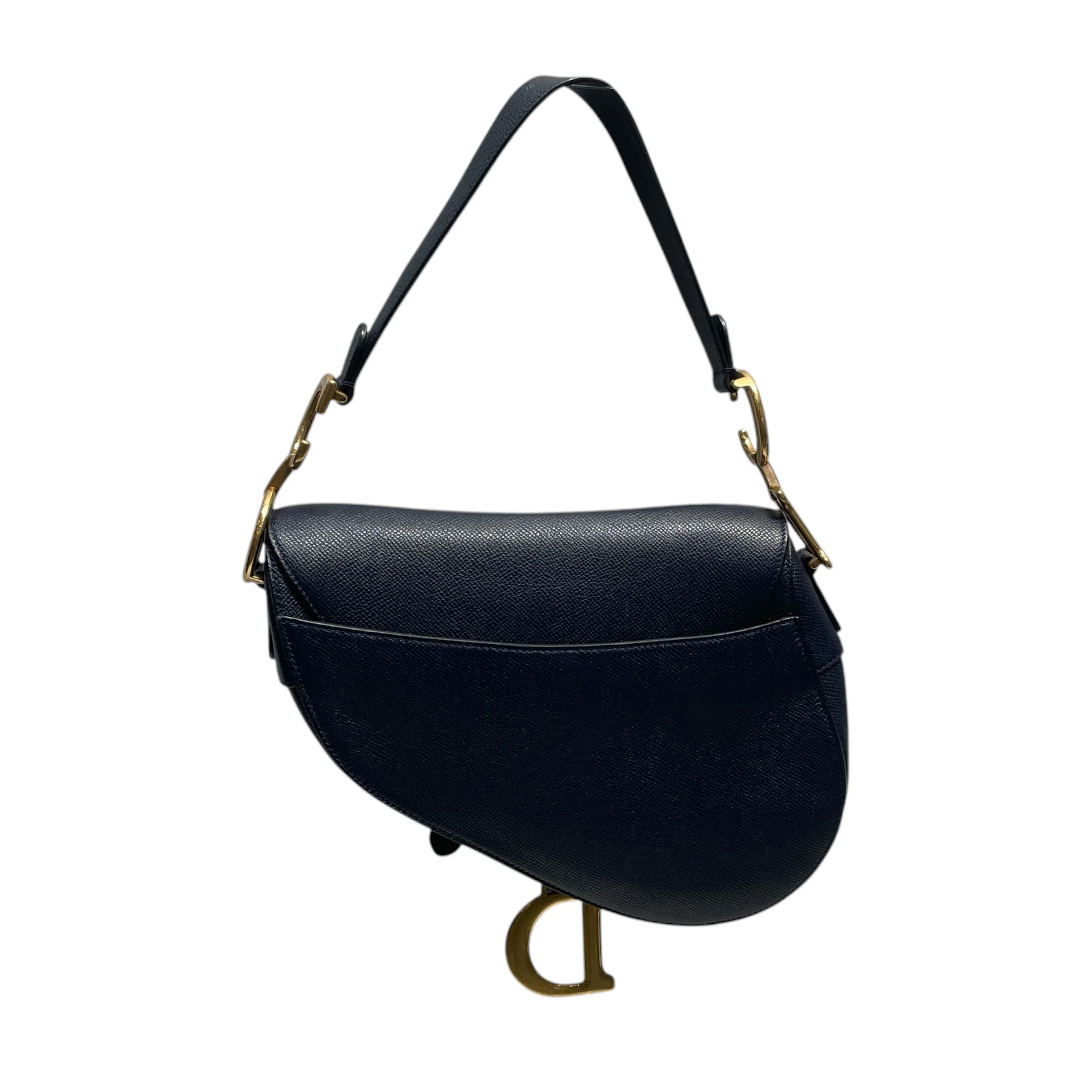 Christian Dior/Hand Bag/Leather/NVY/