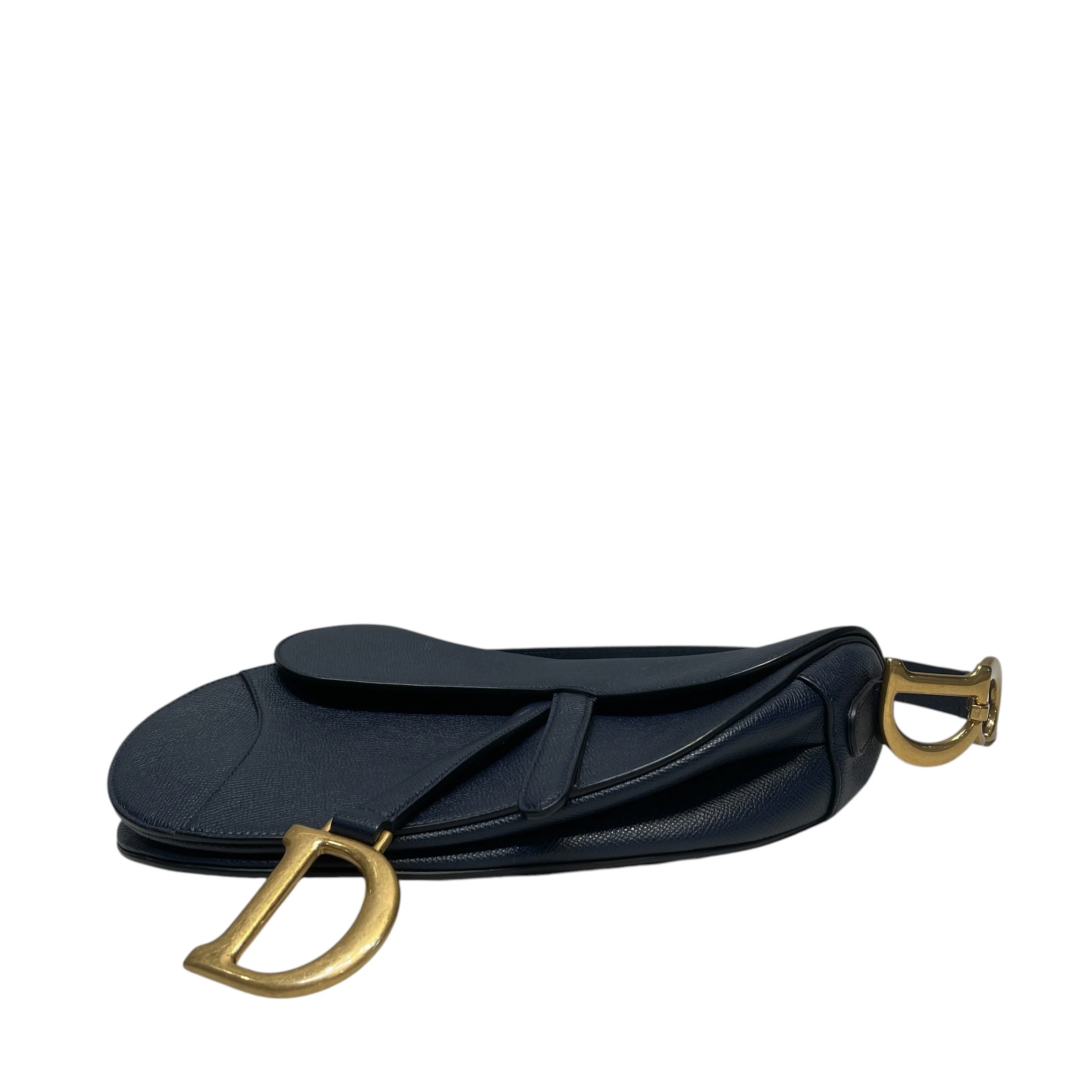 Christian Dior/Hand Bag/Leather/NVY/