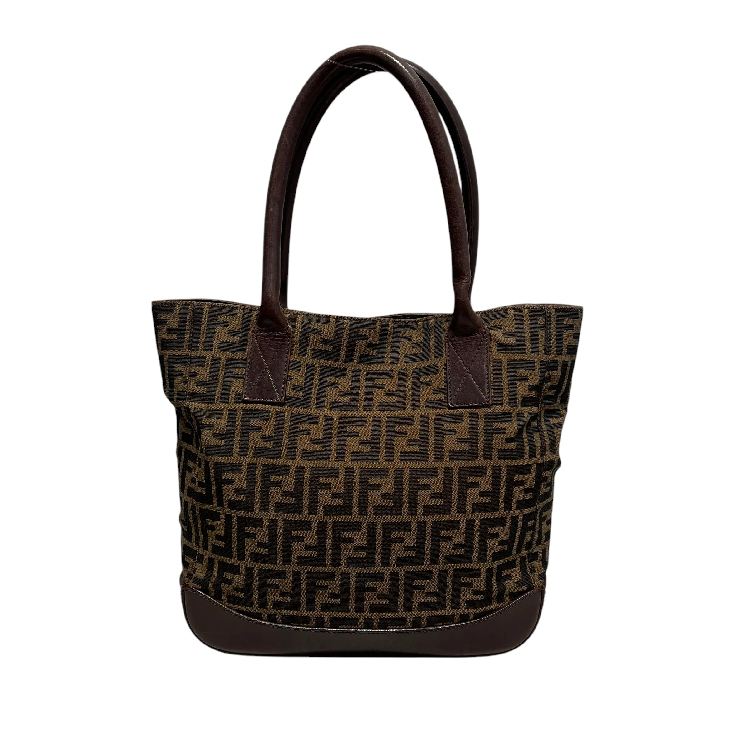 FENDI/Tote Bag/Monogram/BRW/MONOGRAM ZUCCA TOTEBAG