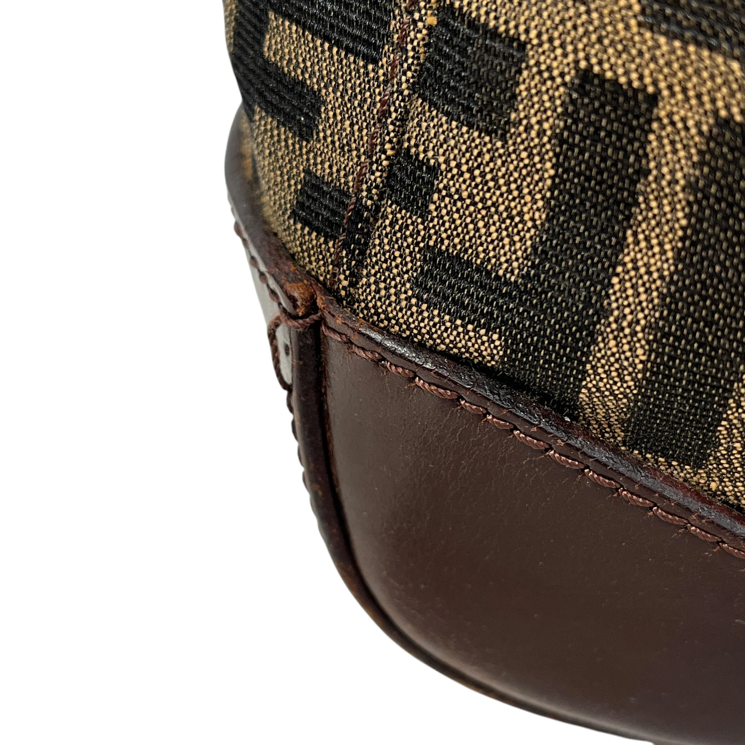 FENDI/Tote Bag/Monogram/BRW/MONOGRAM ZUCCA TOTEBAG