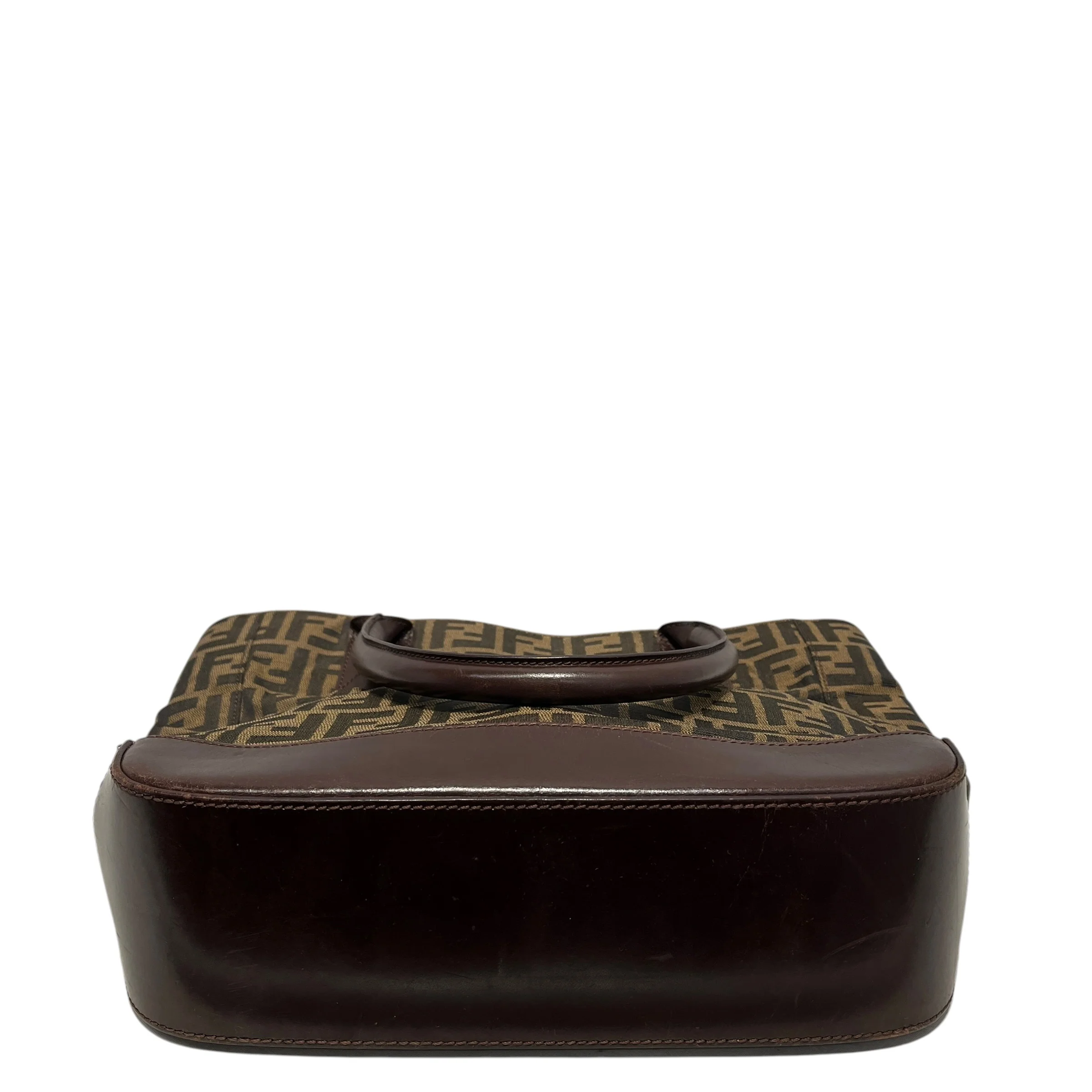 FENDI/Tote Bag/Monogram/BRW/MONOGRAM ZUCCA TOTEBAG