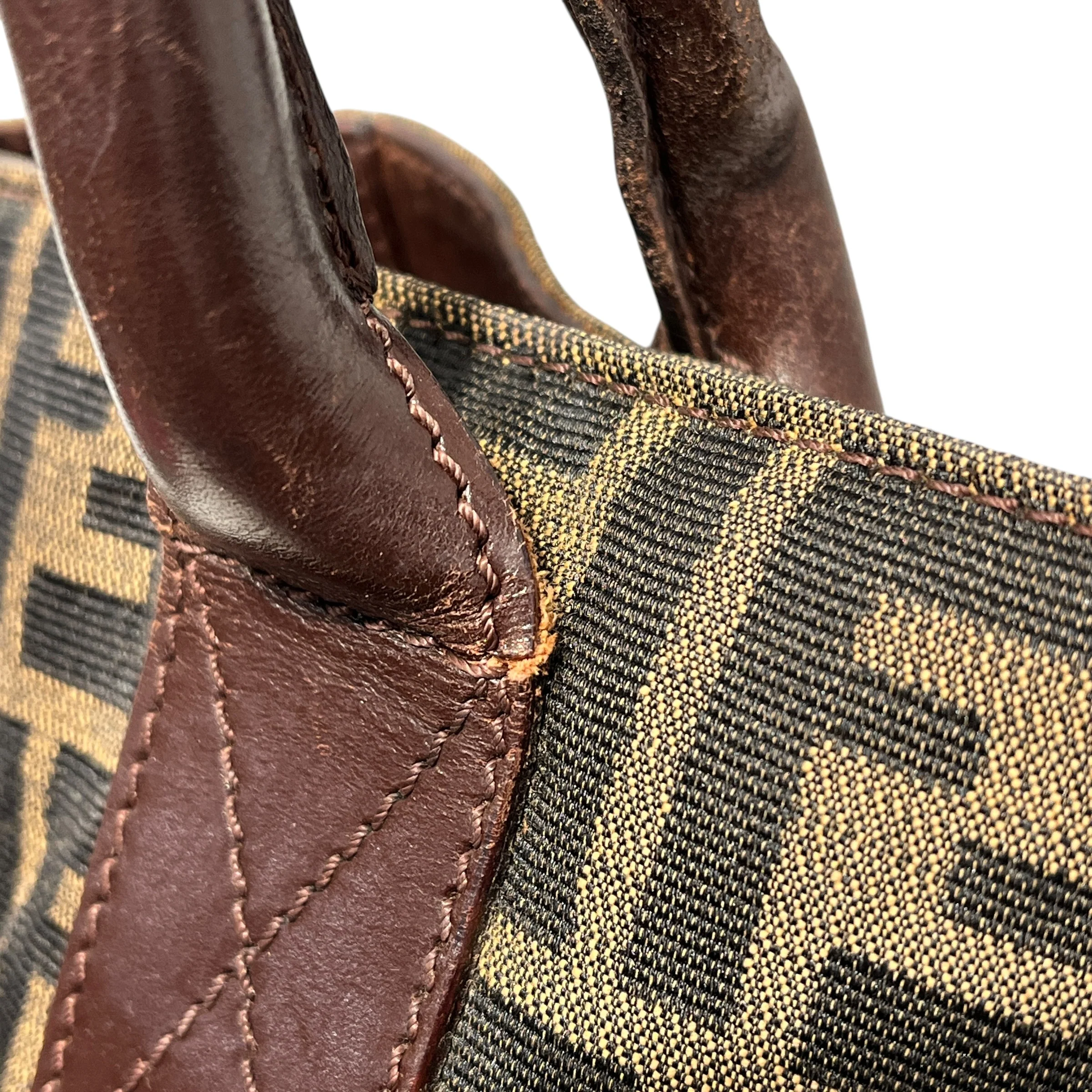 FENDI/Tote Bag/Monogram/BRW/MONOGRAM ZUCCA TOTEBAG