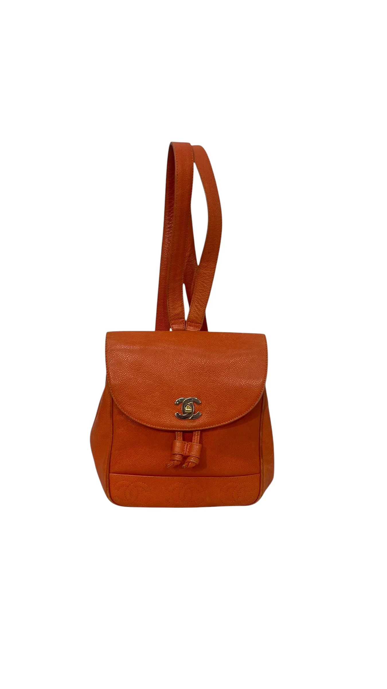 CHANEL/Backpack/Leather/ORN/CAVIAR TRIPPLE CC BACKPACK