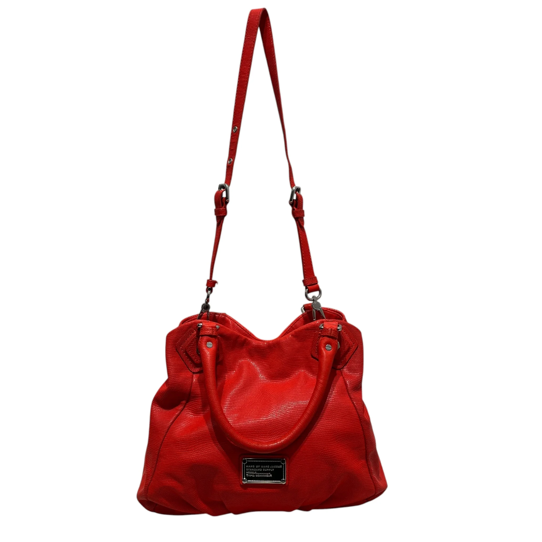 MARC BY MARC JACOBS/Hand Bag/Leather/RED/