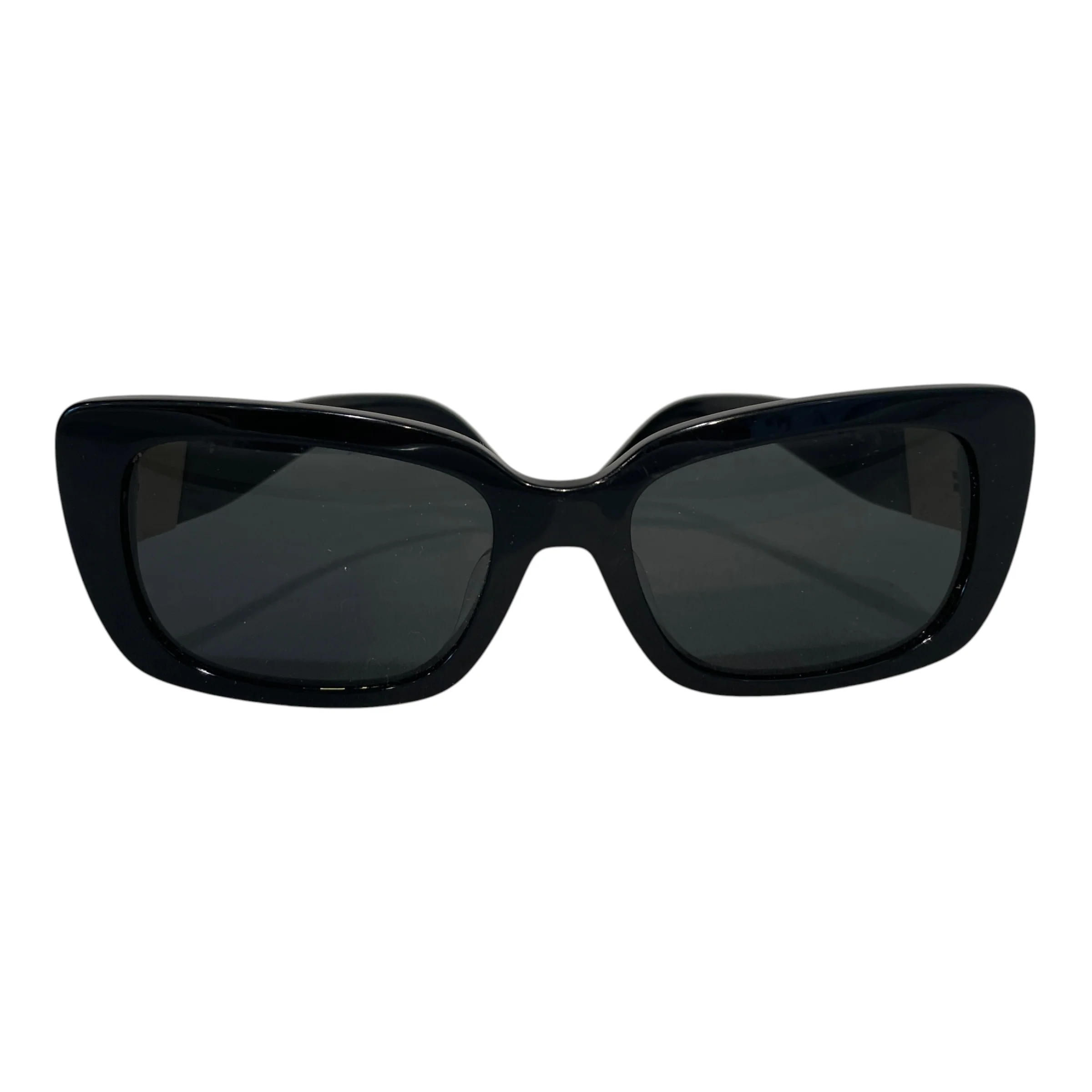 VALENTINO/Sunglasses/Plastic/BLK/Gold Stud Glasses