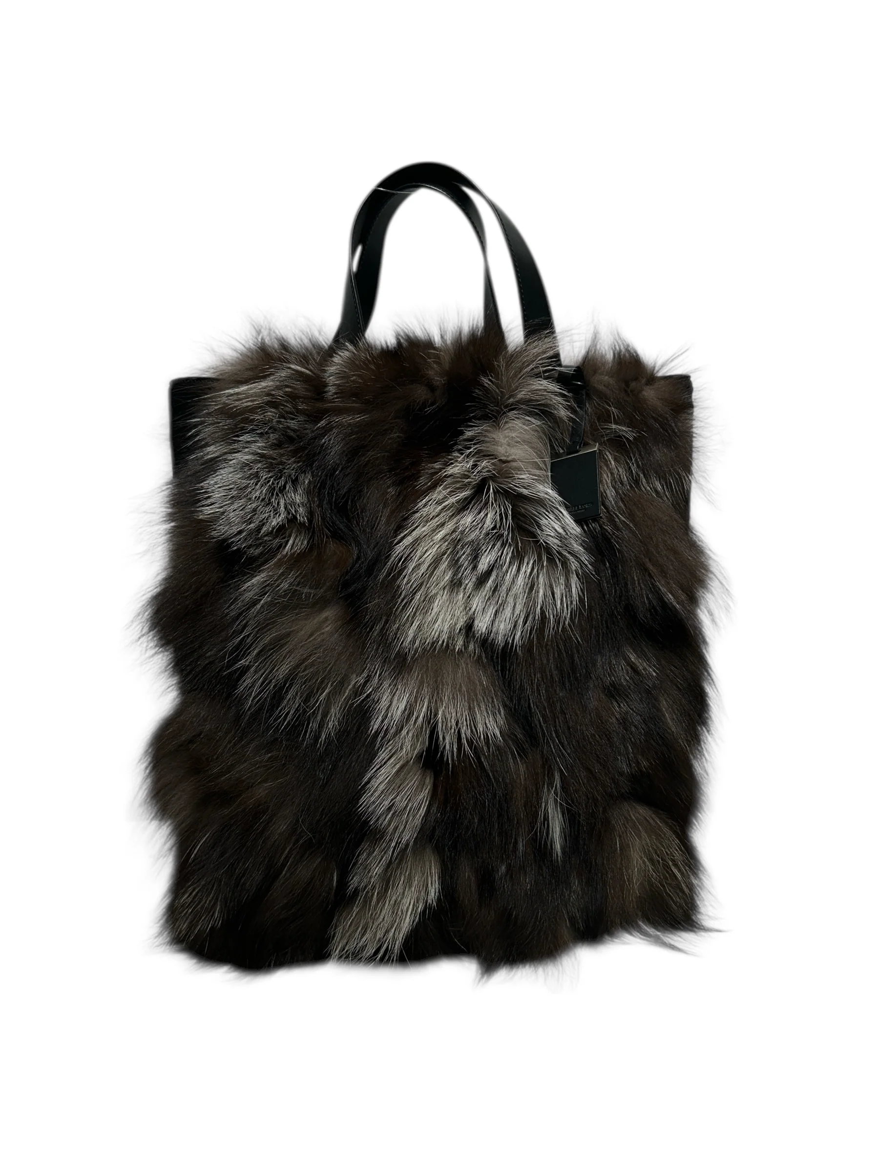 MICHAEL KORS/Tote Bag/Fur/BRW/dark brown fur