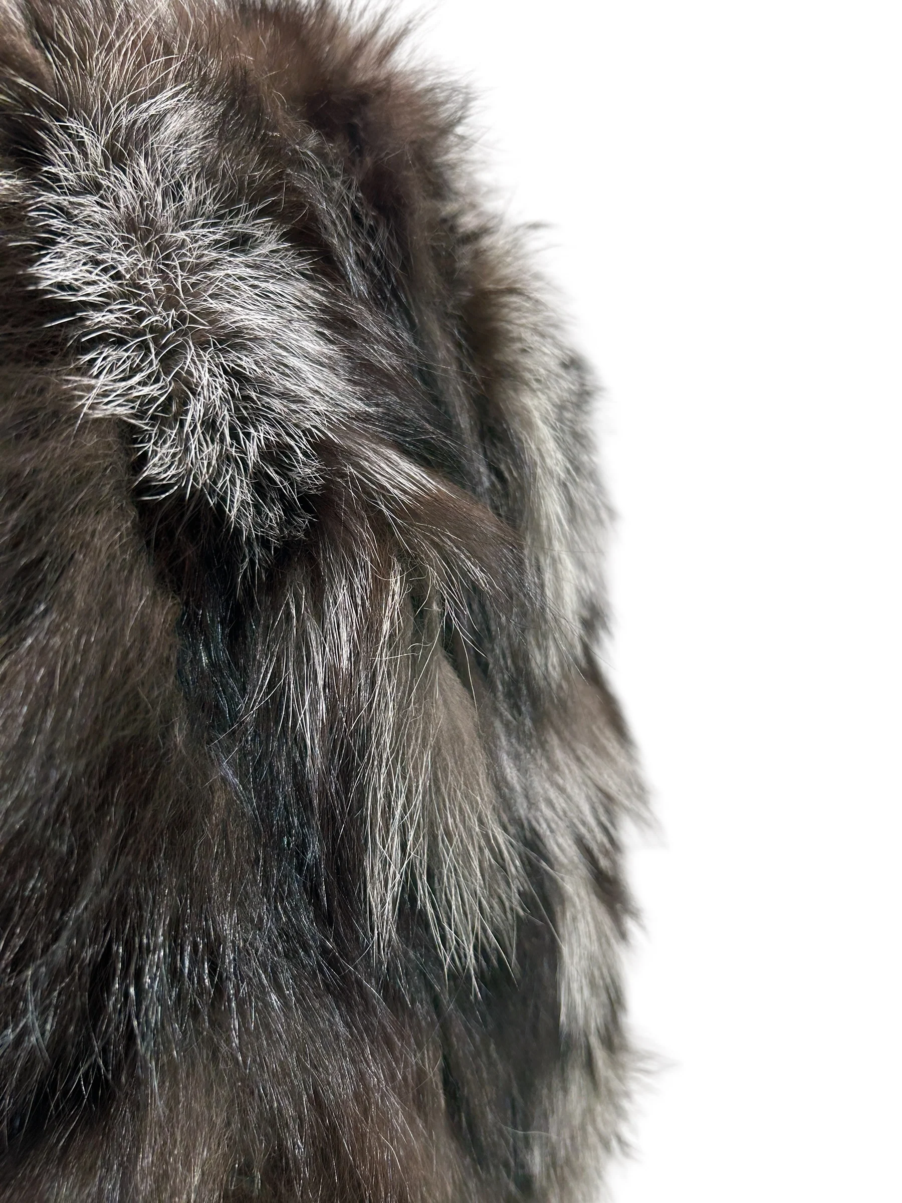 MICHAEL KORS/Tote Bag/Fur/BRW/dark brown fur