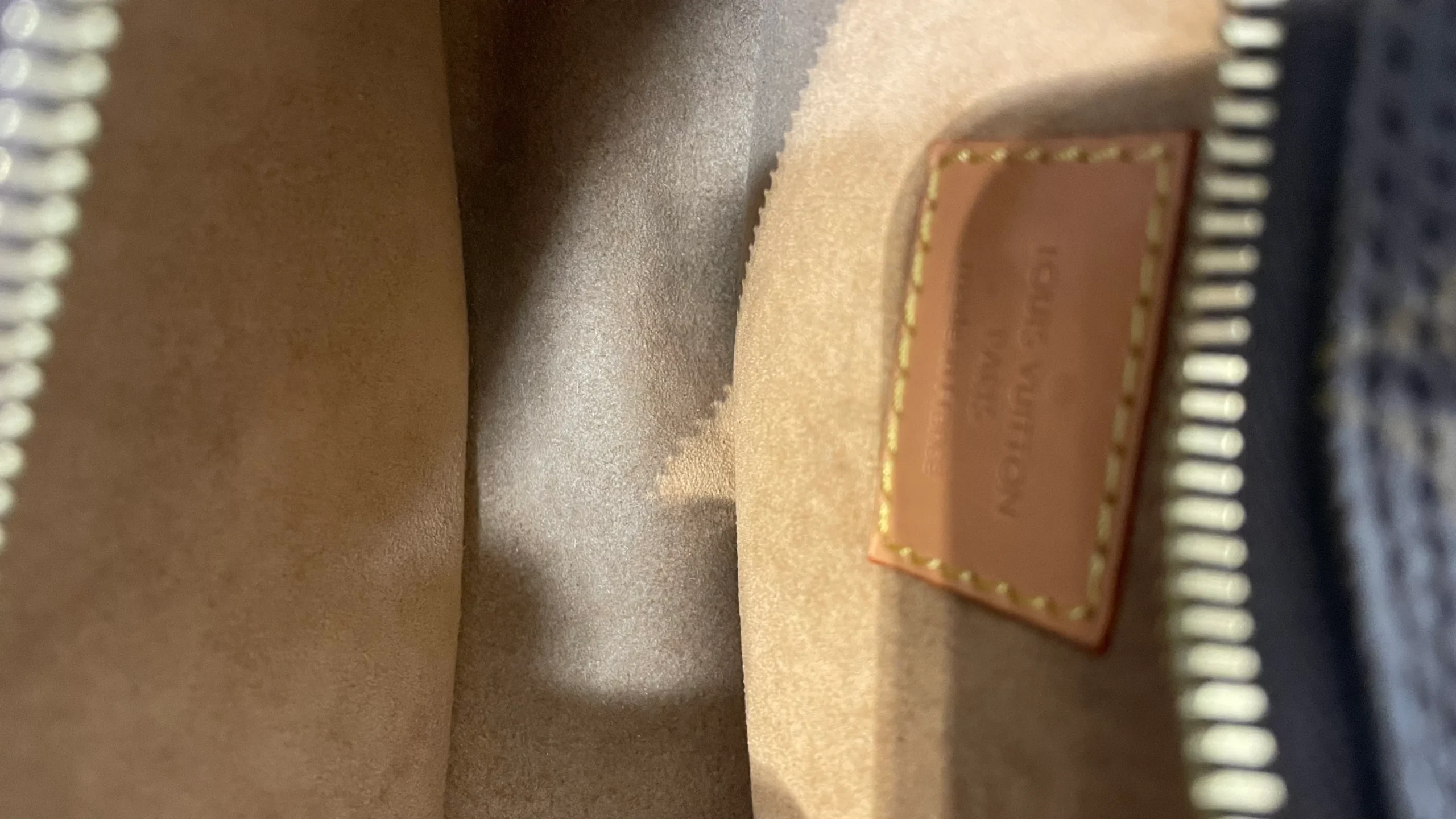 LOUIS VUITTON/Hand Bag/Monogram/Leather/BRW/LOOPING CHAIN
