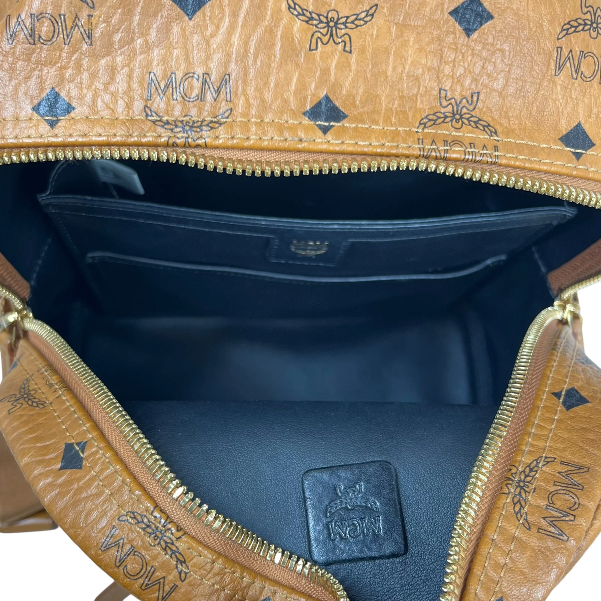 MCM/Backpack/All Over Print/Leather/CML/