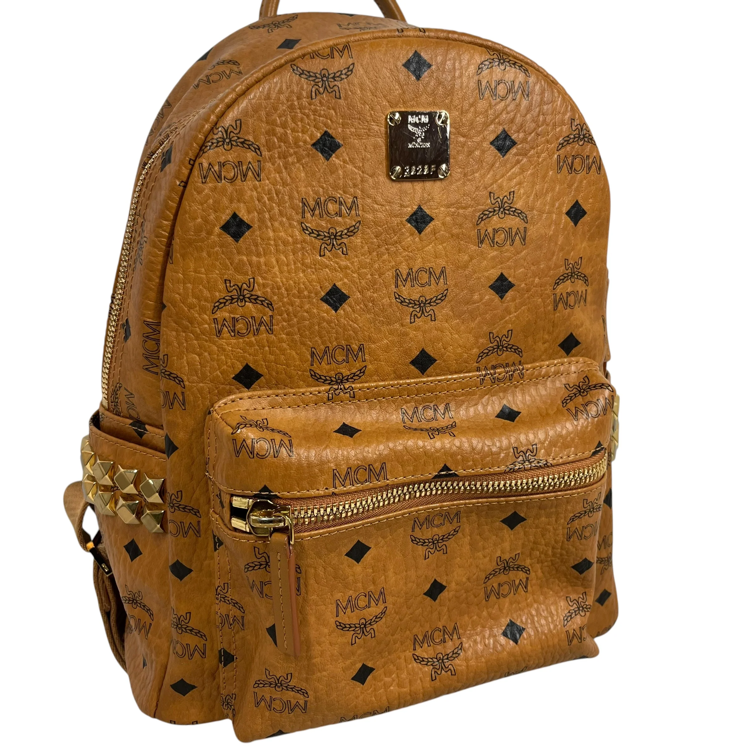 MCM/Backpack/All Over Print/Leather/CML/