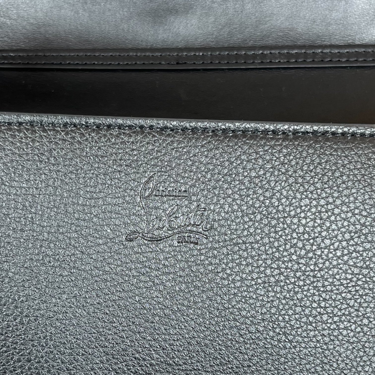 Christian Louboutin/Cross Body Bag/Leather/BLK/PALOMA