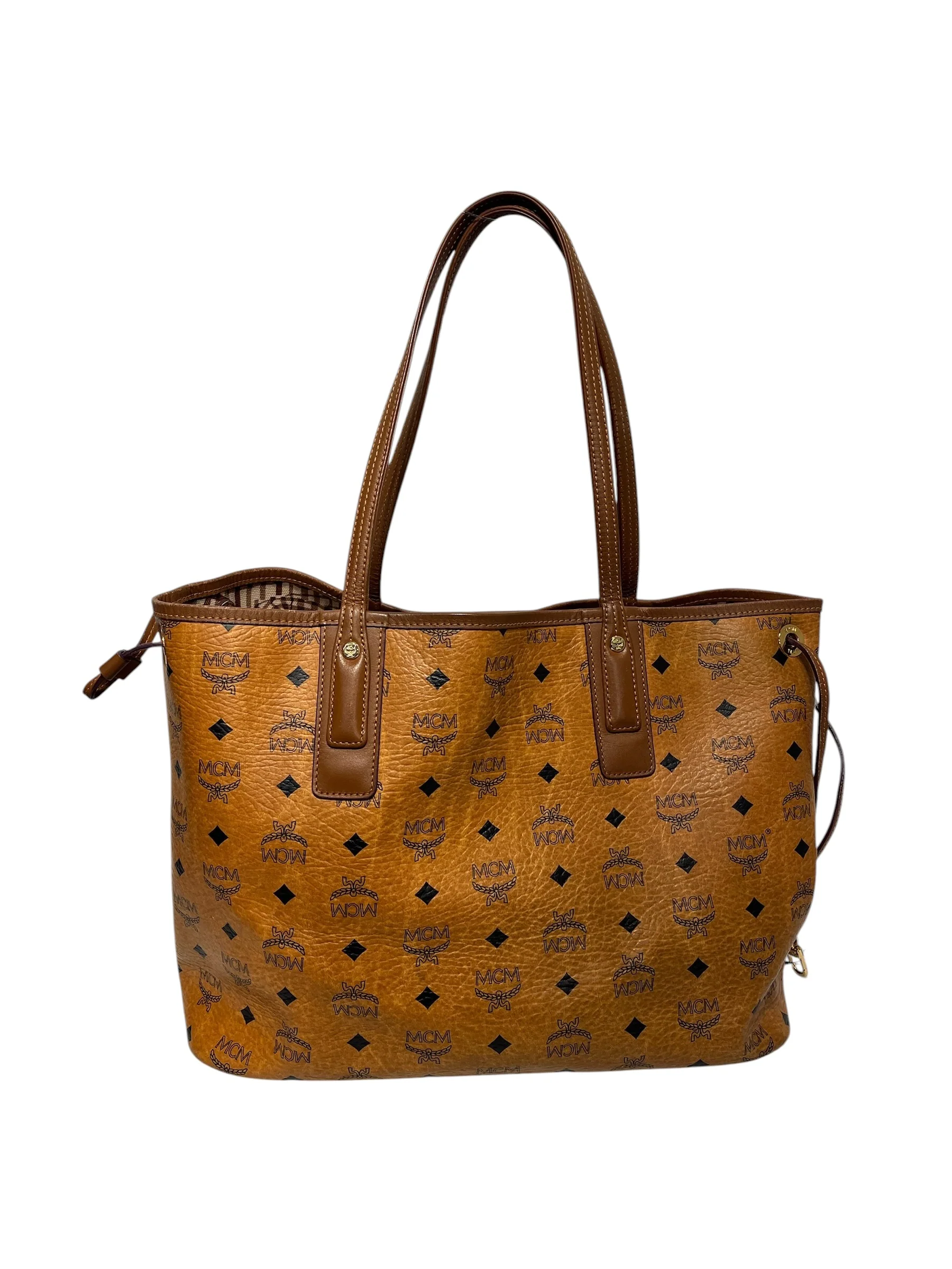 MCM/Tote Bag/Monogram/Leather/CML/McM tote with matching shopper