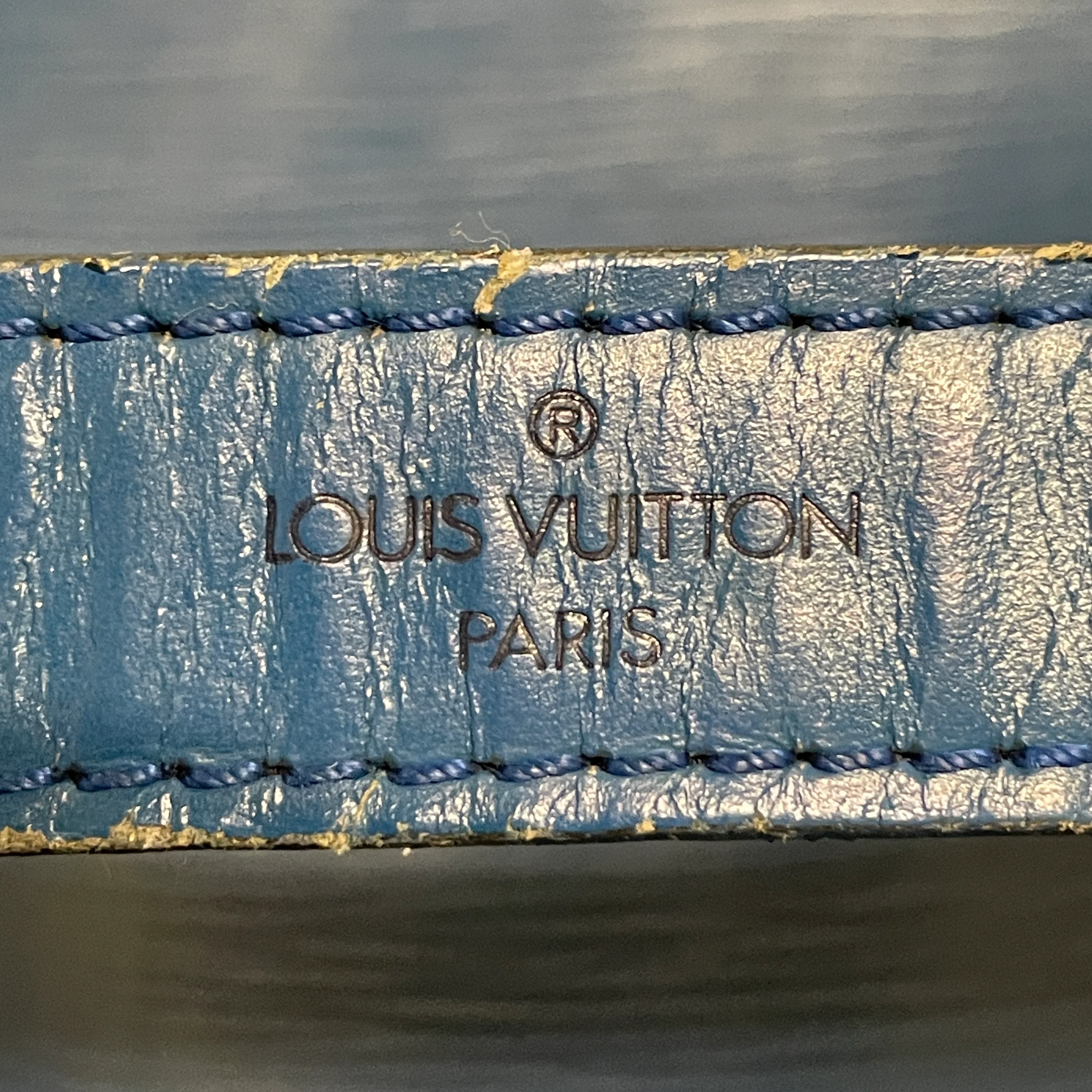 LOUIS VUITTON/Tote Bag/Leather/BLU/KT9GHRM/EPI LEATHER TOTE