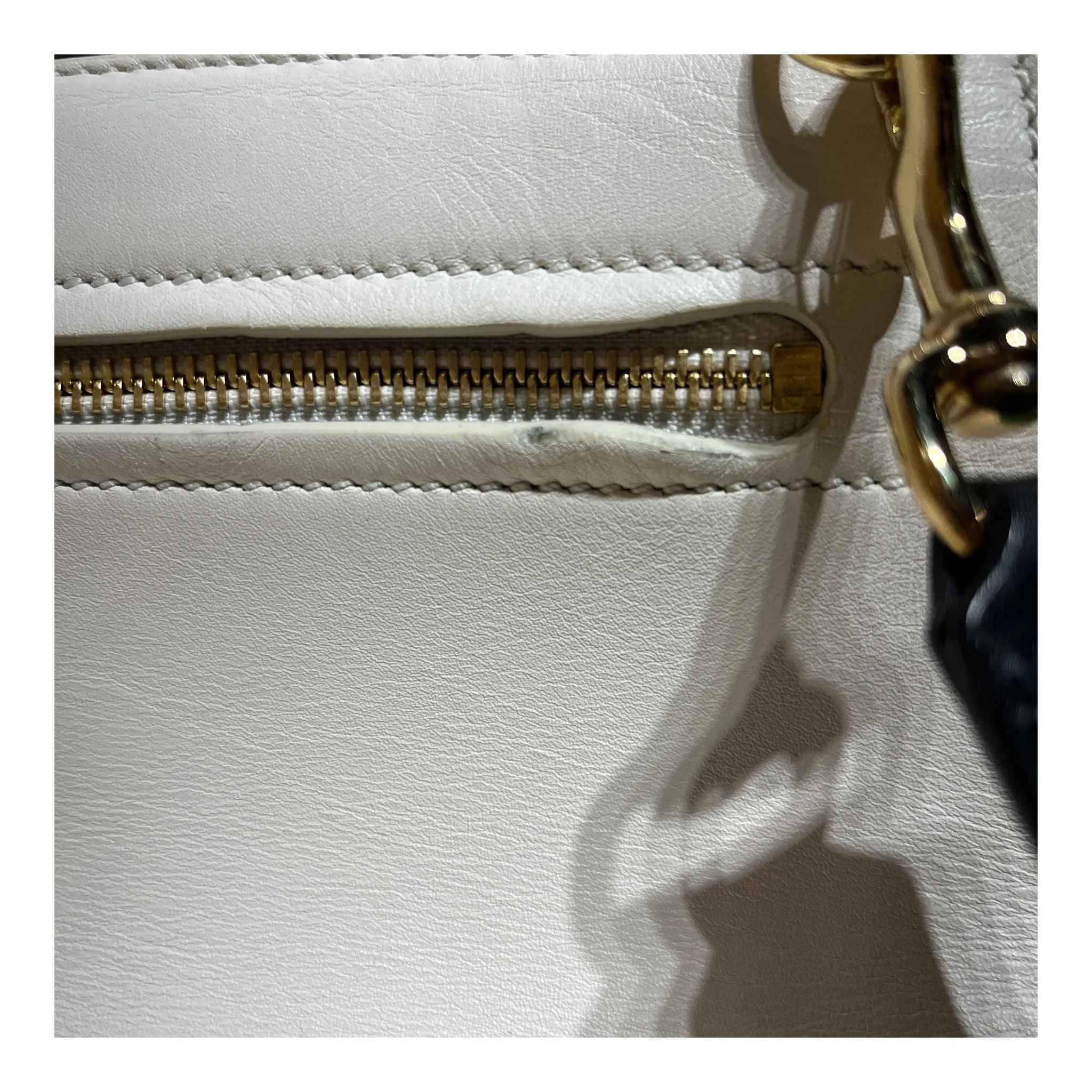 Salvatore Ferragamo/Hand Bag/Leather/WHT/Sofie Satchel Tri-Color GRN