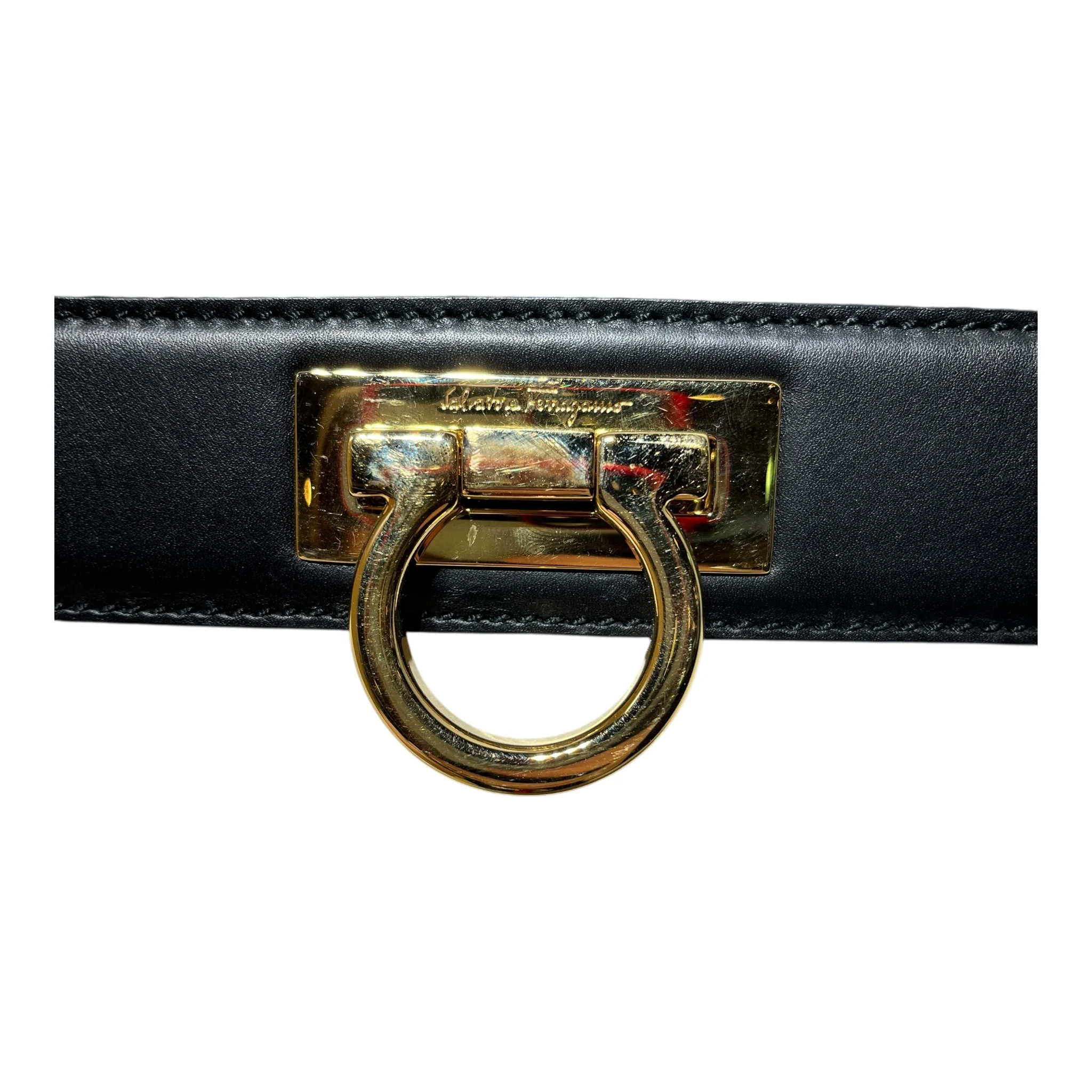 Salvatore Ferragamo/Hand Bag/Leather/WHT/Sofie Satchel Tri-Color GRN