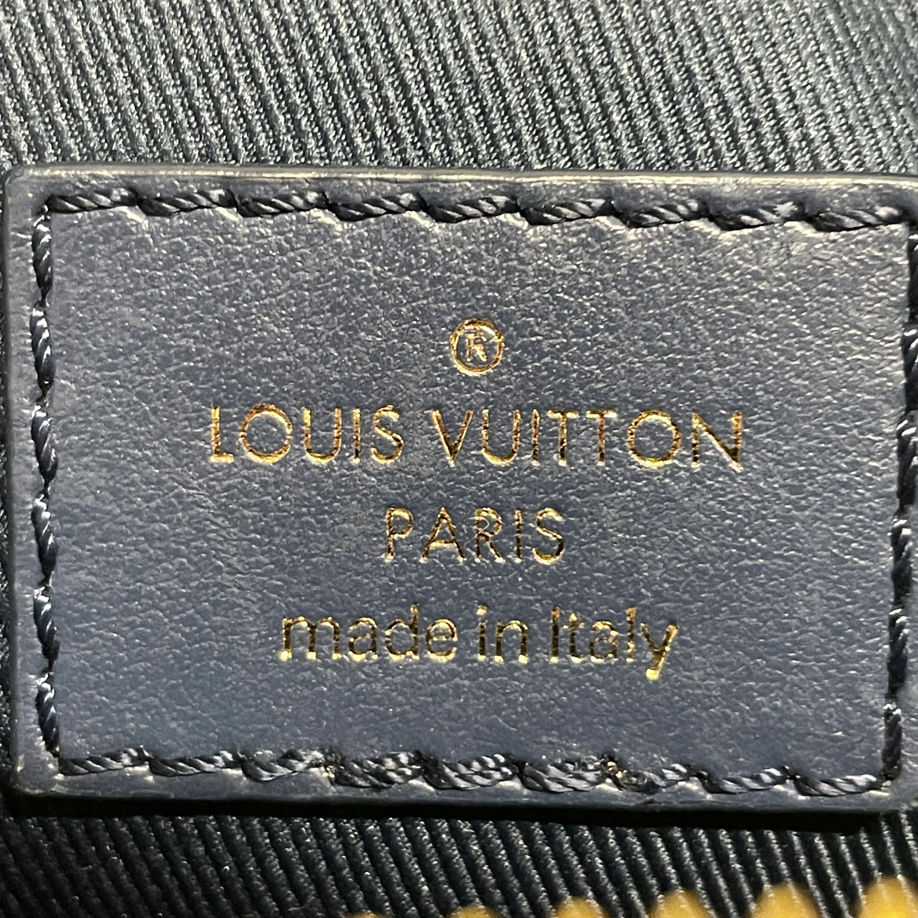 LOUIS VUITTON/Fanny Pack/Denim/NVY/39KGWYJ