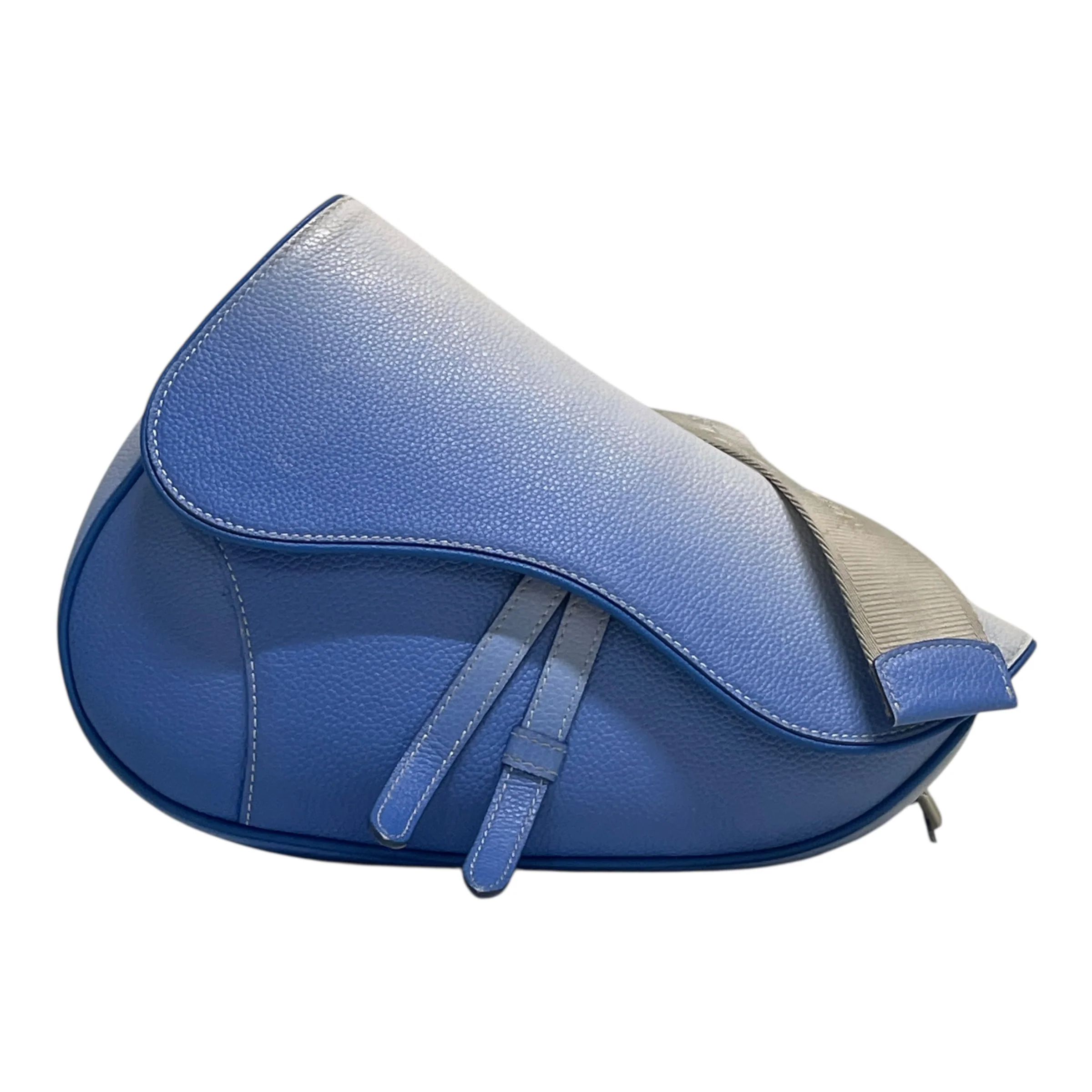 Christian Dior/Cross Body Bag/Leather/BLU/RMC7HHM/BLUE GRADIENT SADDLE