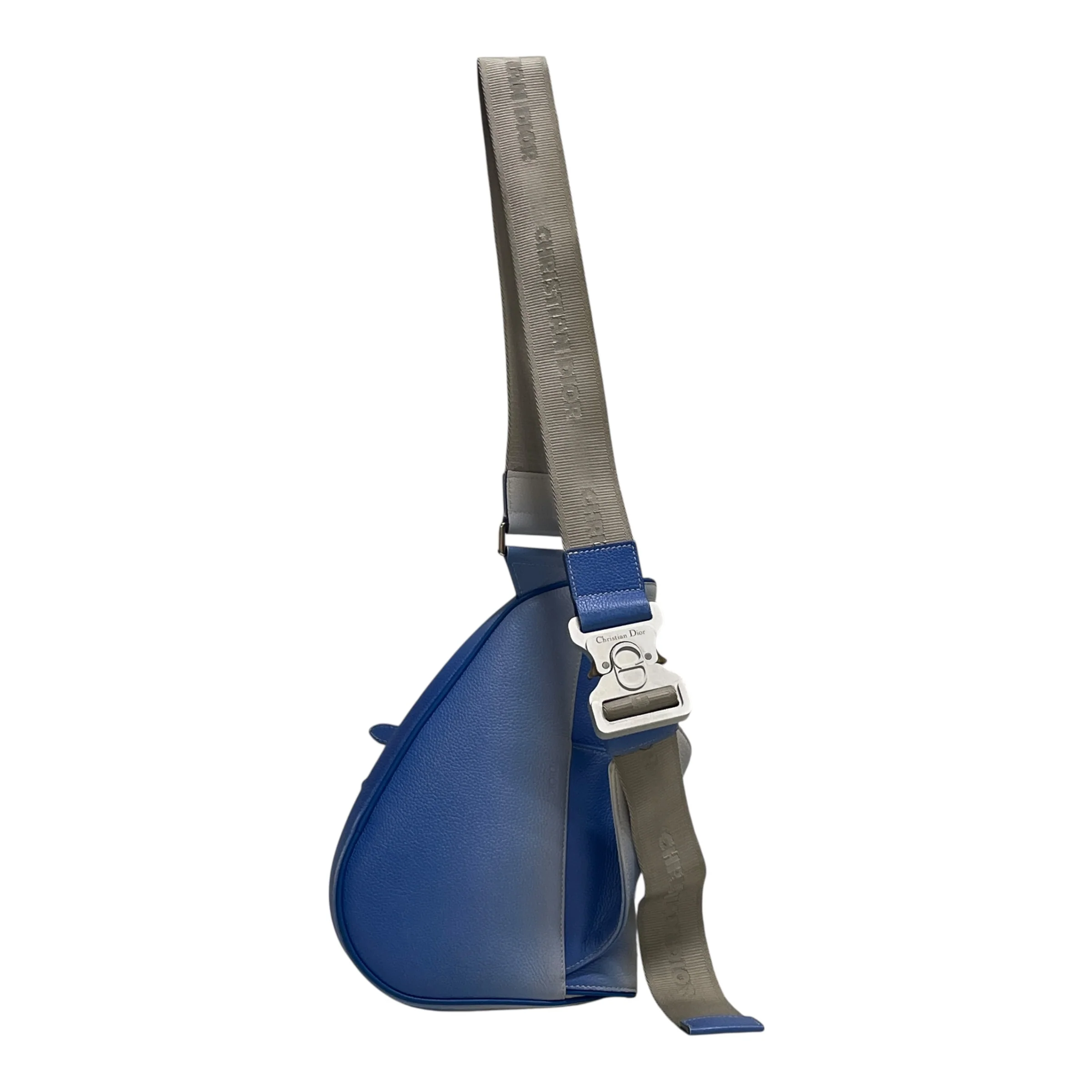 Christian Dior/Cross Body Bag/Leather/BLU/RMC7HHM/BLUE GRADIENT SADDLE