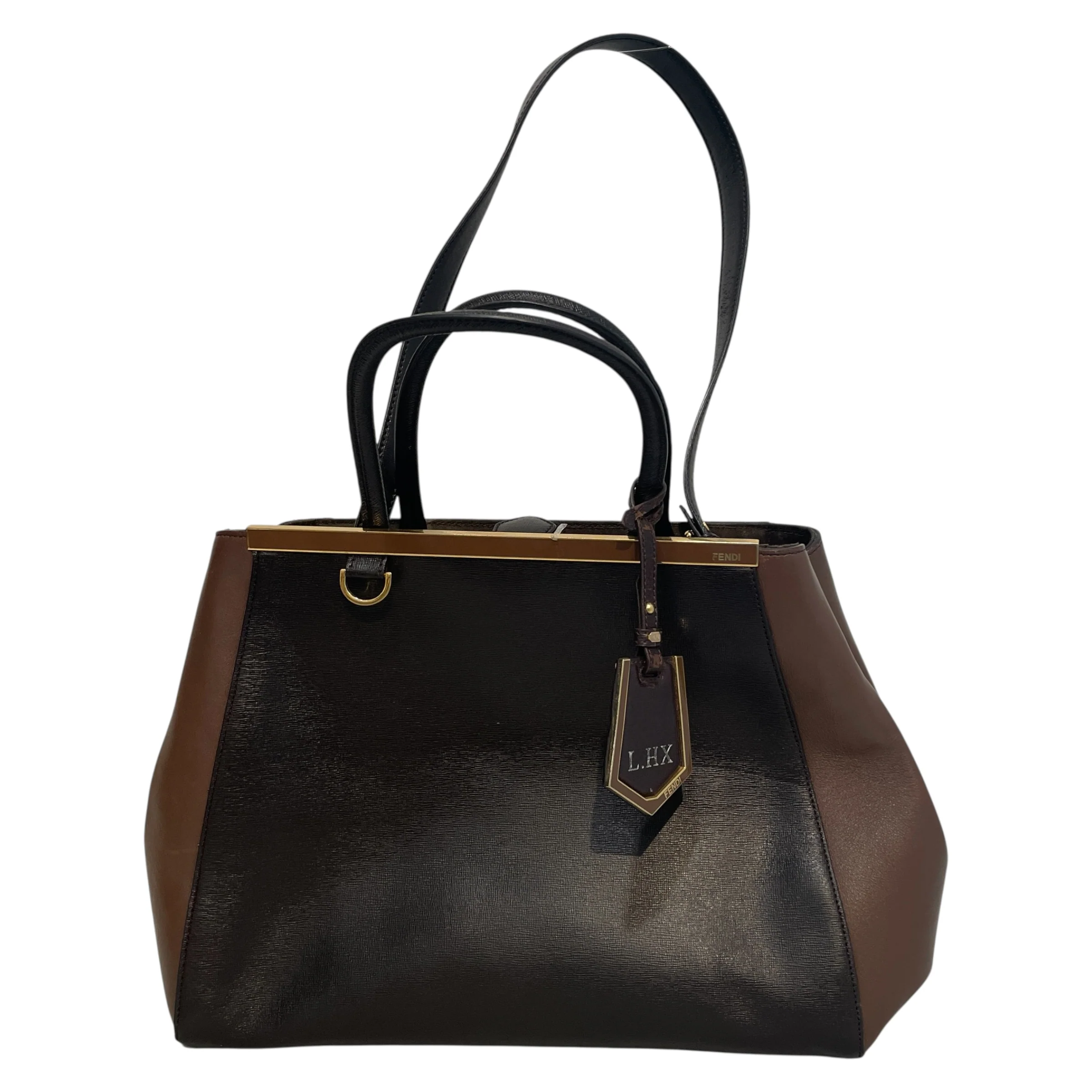 FENDI/Bag/Leather/BRW/2jours