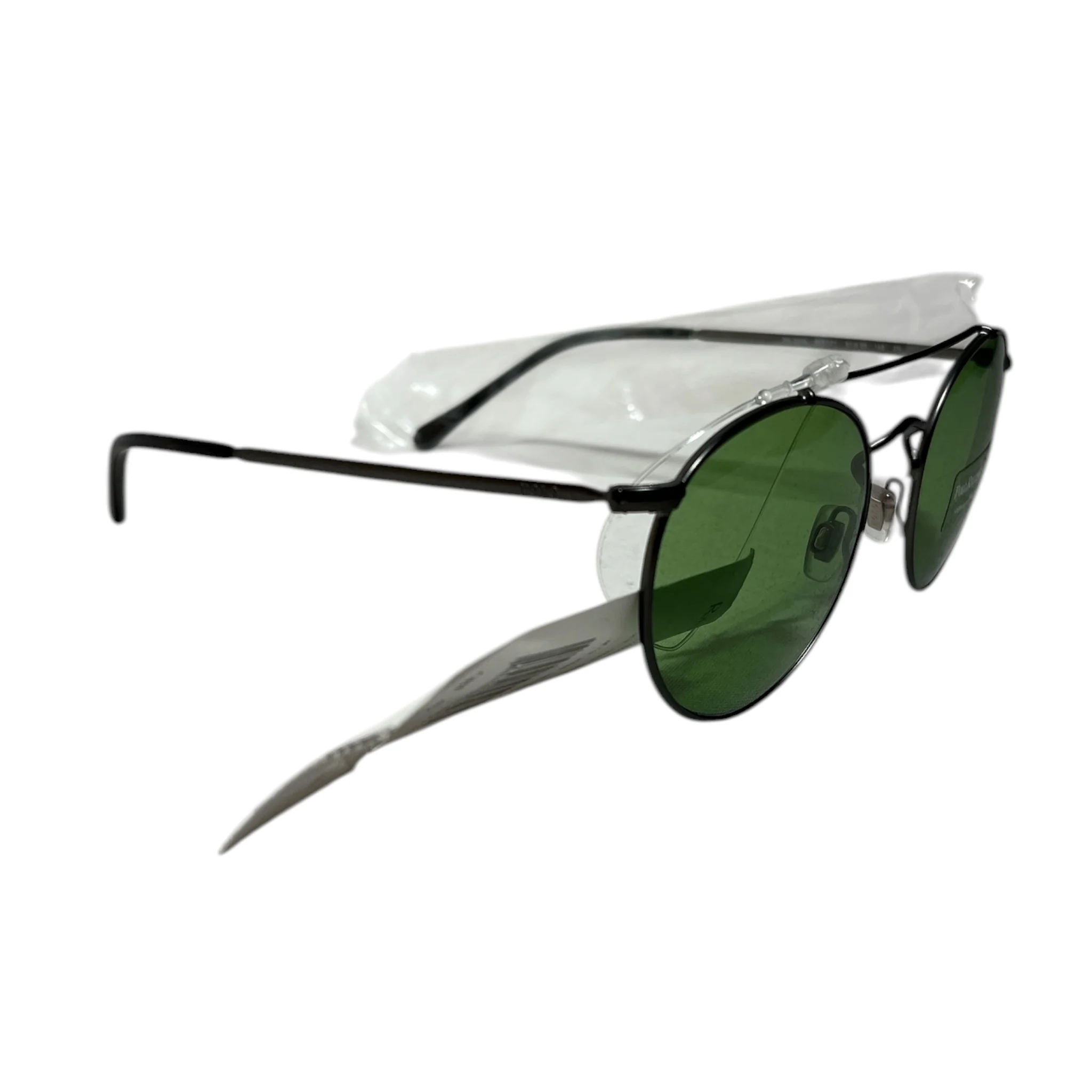 POLO RALPH LAUREN/Sunglasses/Metal/GRY/GREEN TINT