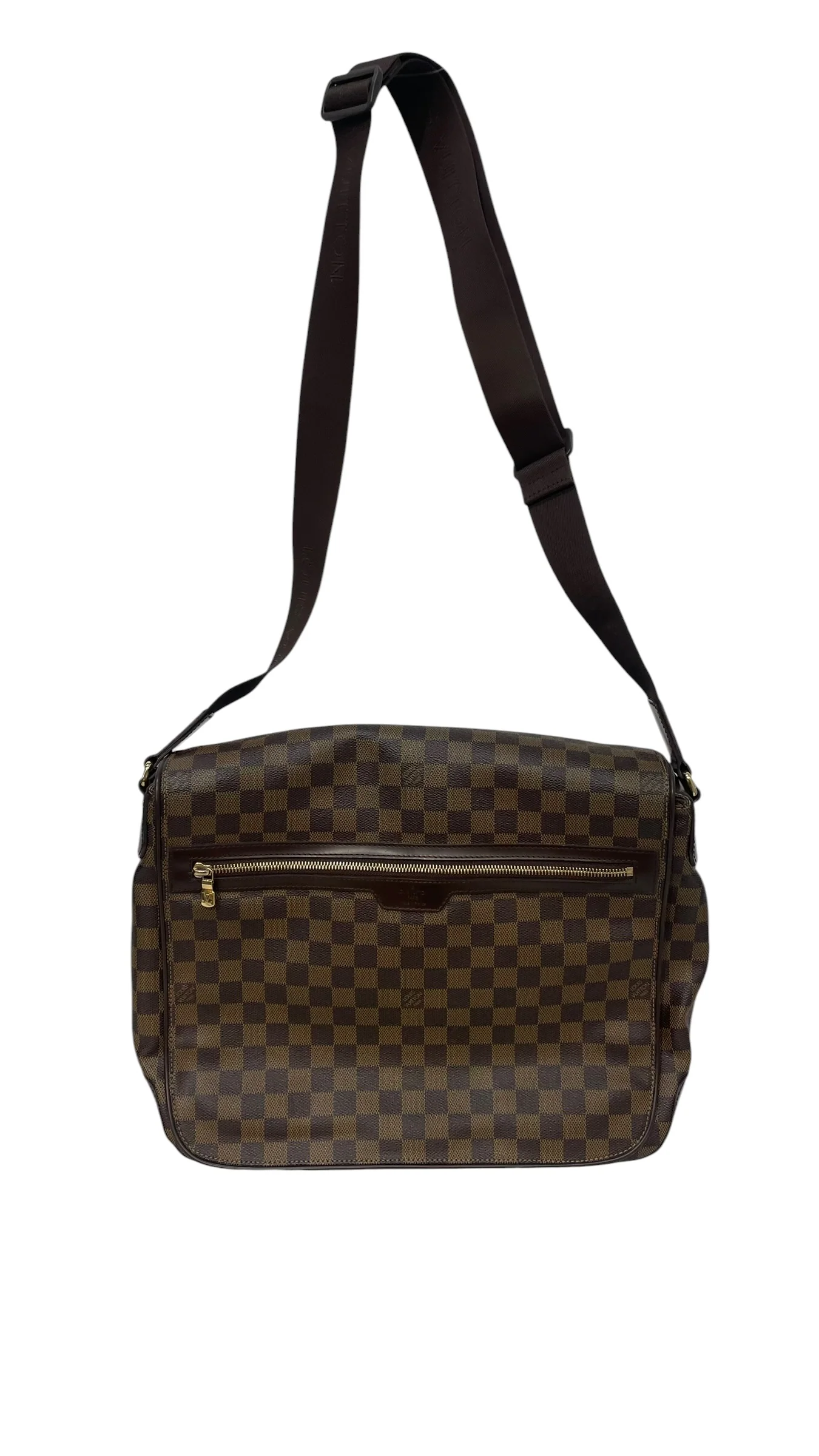 LOUIS VUITTON/Cross Body Bag/Monogram/Leather/BRW/Damier Spencer Messenger