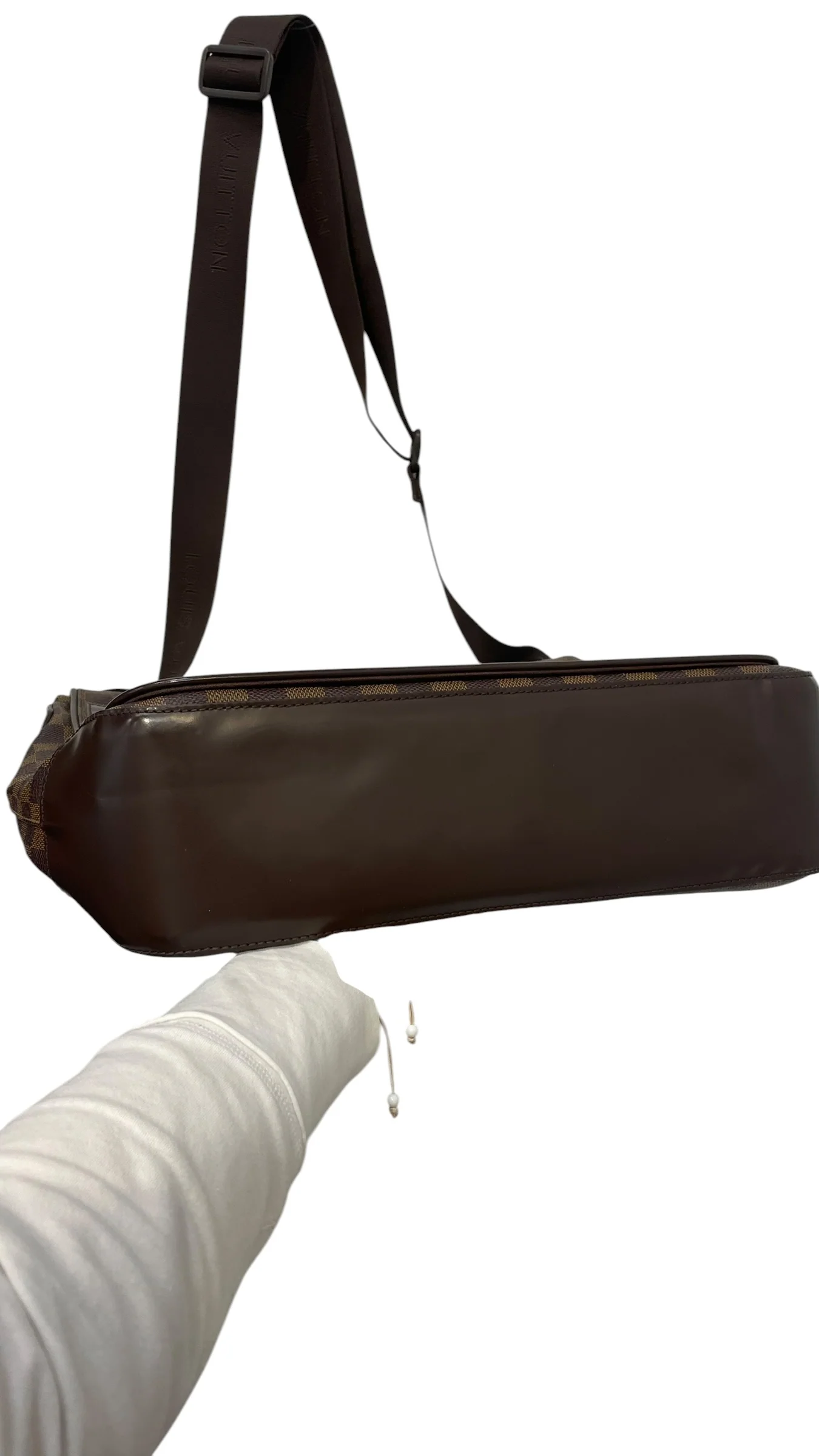 LOUIS VUITTON/Cross Body Bag/Monogram/Leather/BRW/Damier Spencer Messenger