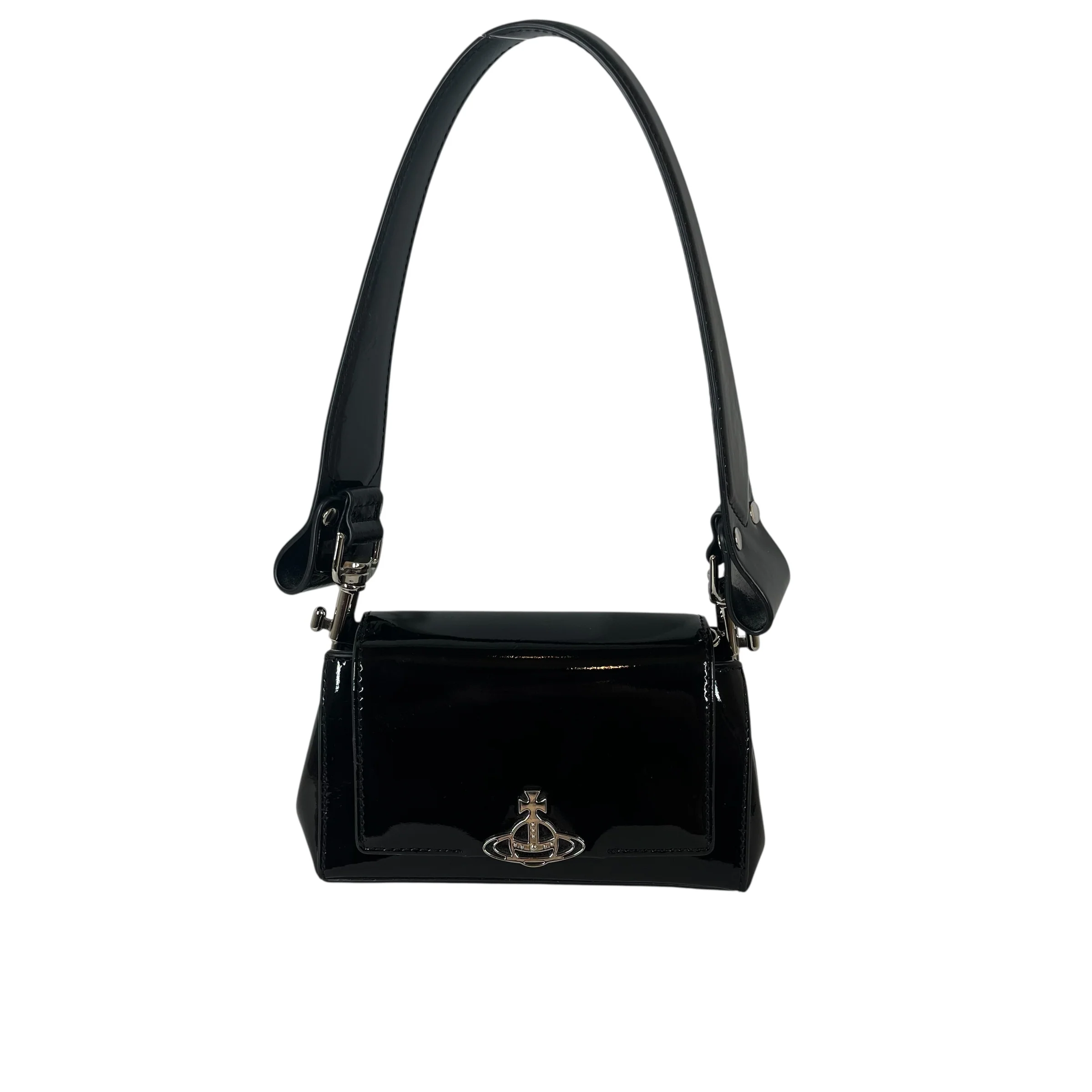 Vivienne Westwood/Hand Bag/Leather/BLK/