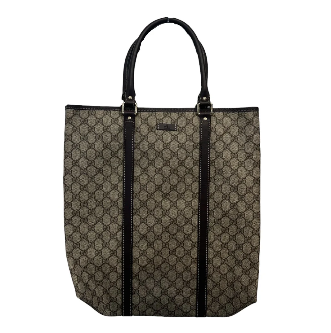GUCCI/Tote Bag/Monogram/BRW/gg supreme joy large