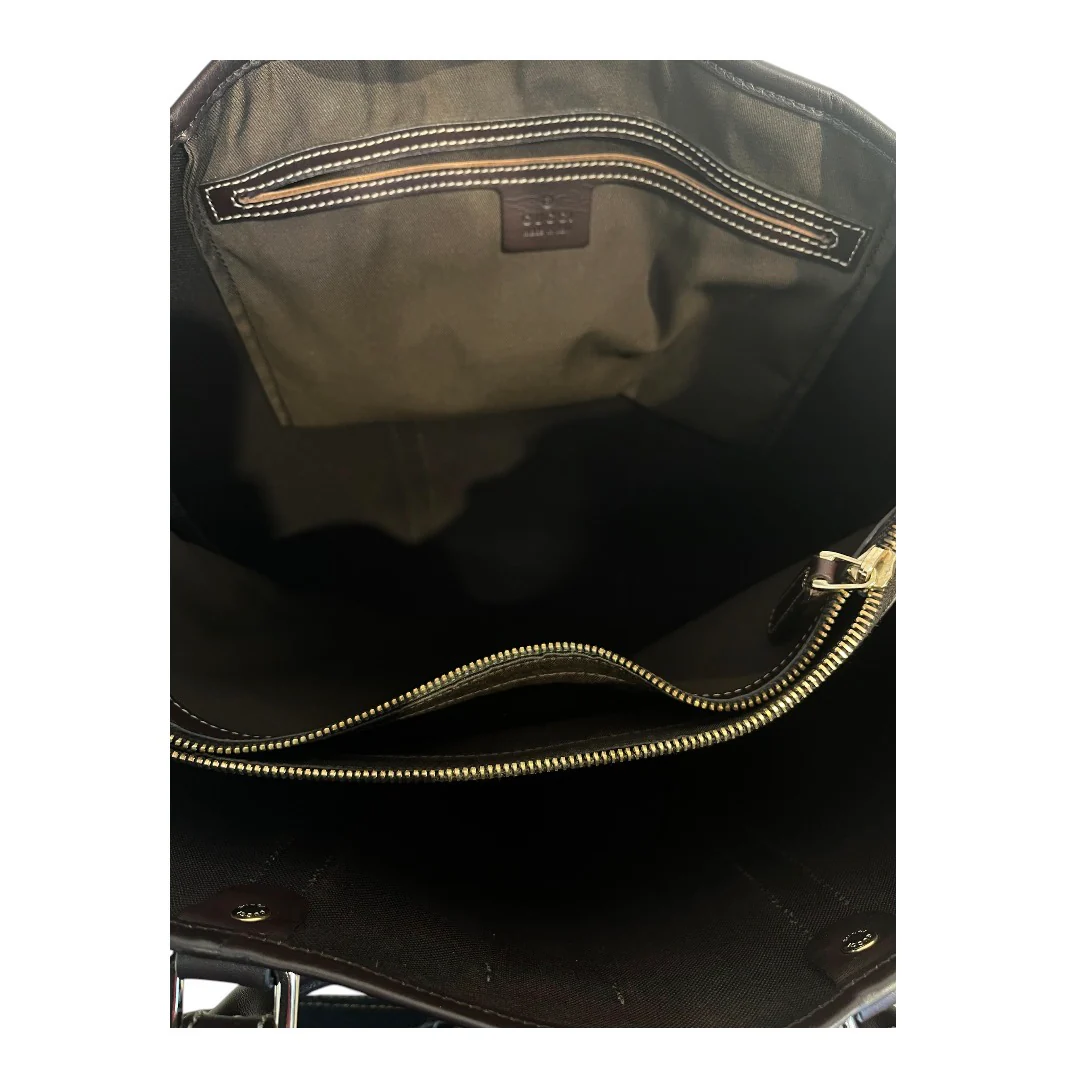 GUCCI/Tote Bag/Monogram/BRW/gg supreme joy large