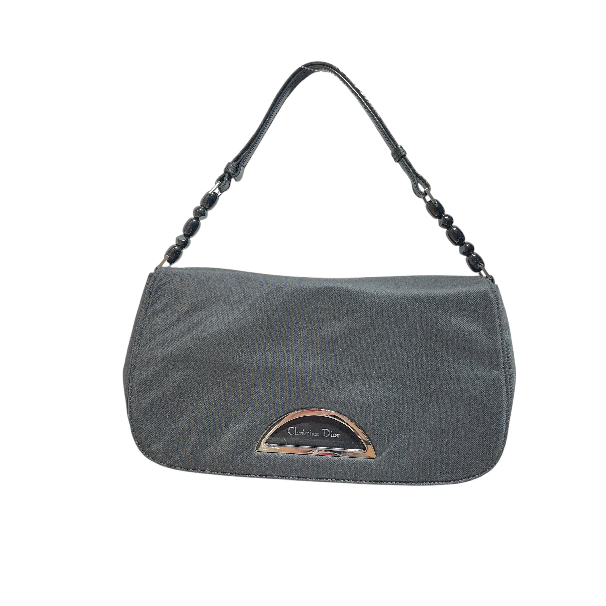 Christian Dior/Hand Bag/Nylon/BLK/Malice Mini