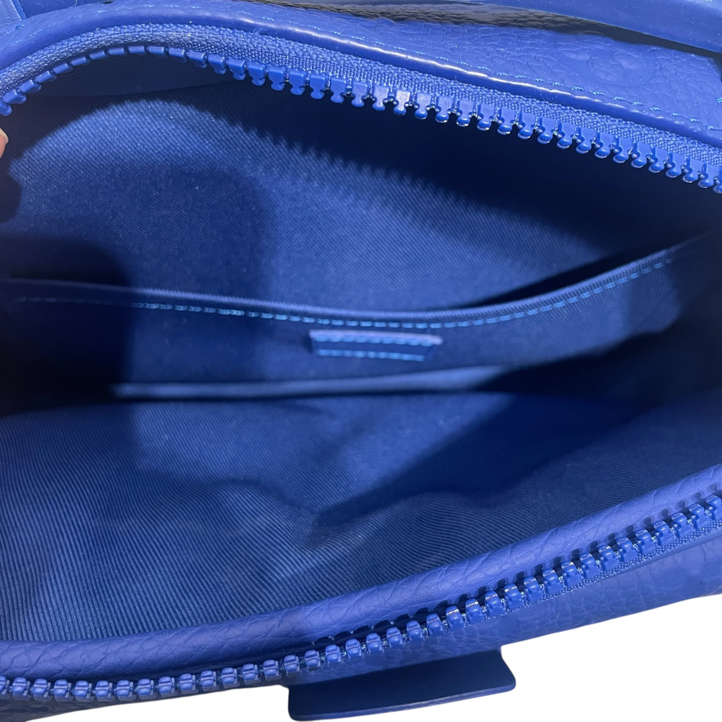 LOUIS VUITTON/Cross Body Bag/Monogram/Leather/BLU/TAURILLON SLING
