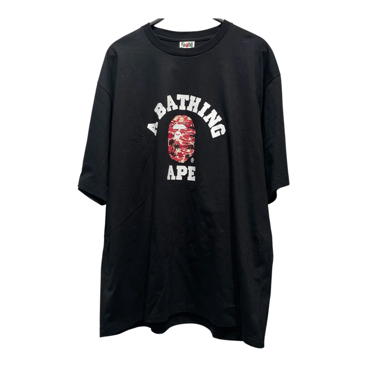 A BATHING APE/T-Shirt/XXXL/Cotton/BLK/logo